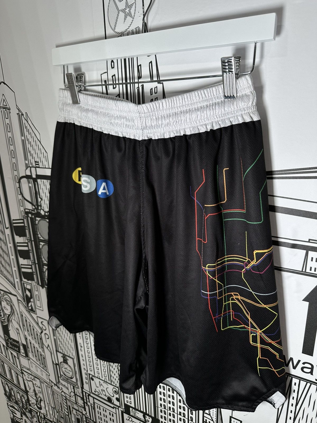 Nike Rsa league basketball shorts Brooklyn nets black large Size US 34 / EU 50 - 2 Thumbnail