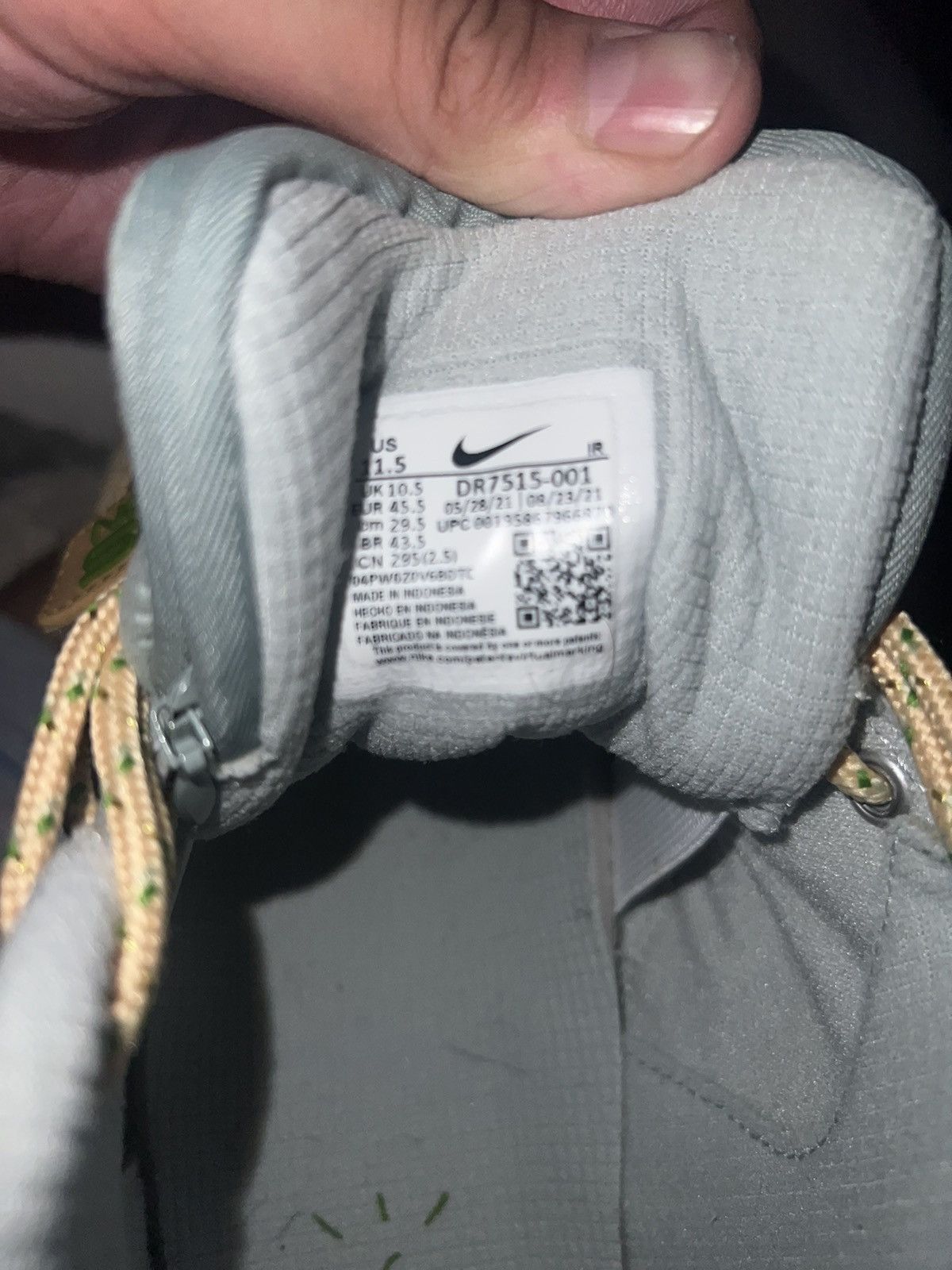 Nike × Travis Scott Nike Travis Scott Air Trainer 1 SP Size US 11.5 / EU 44-45 - 12 Thumbnail