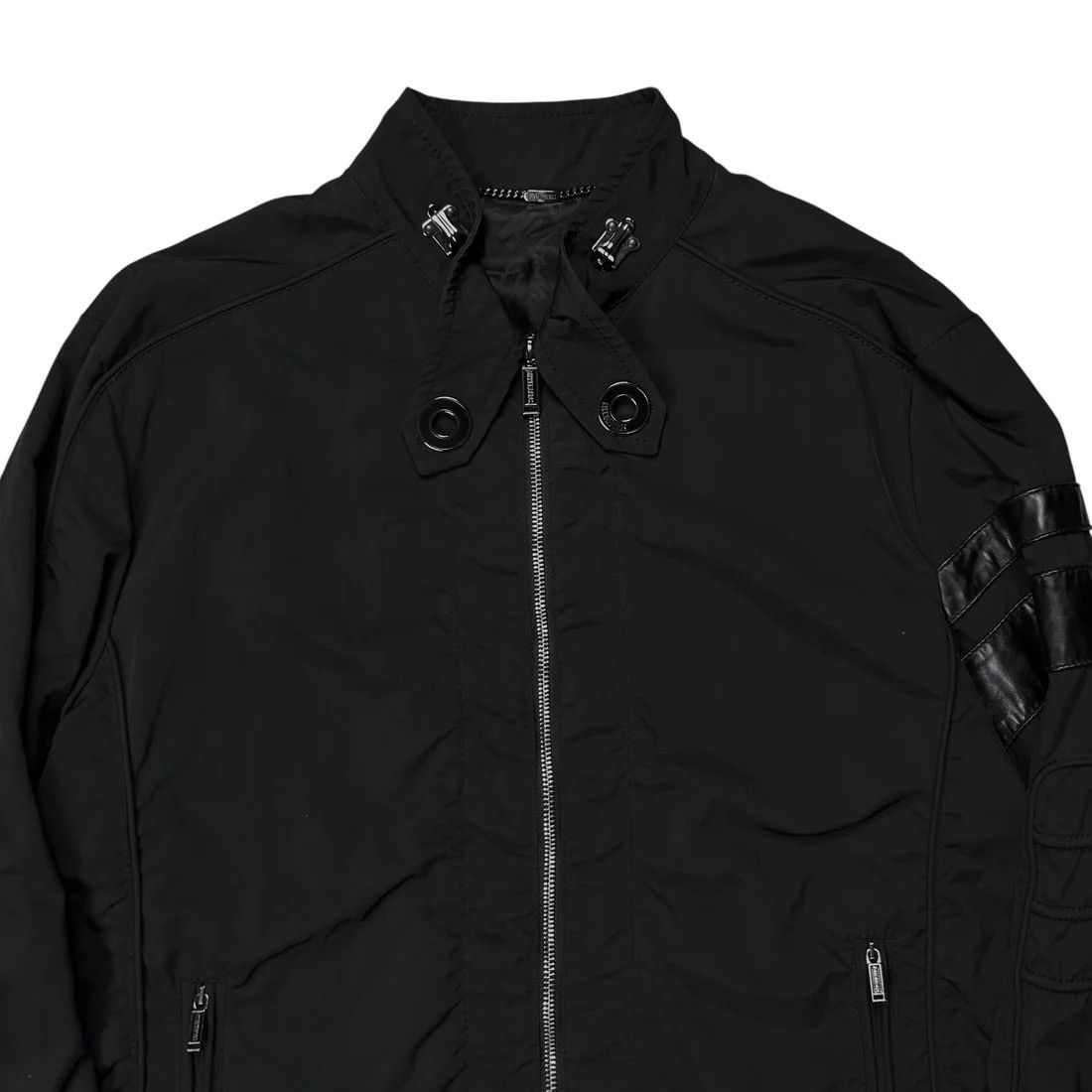 Dirk Bikkembergs Dirk Bikkembergs Hook Collar Racing Jacket Size US L / EU 52-54 / 3 - 4 Thumbnail