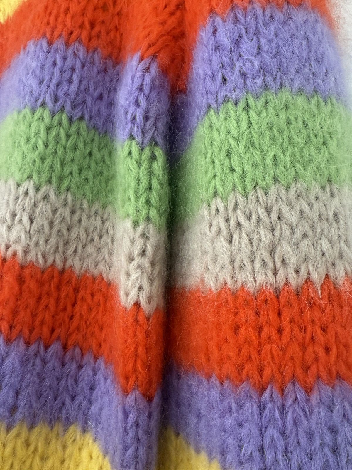 Ganni GANNI Julliard wool multicolored knitted sweater Size M / US 6-8 / IT 42-44 - 3 Thumbnail