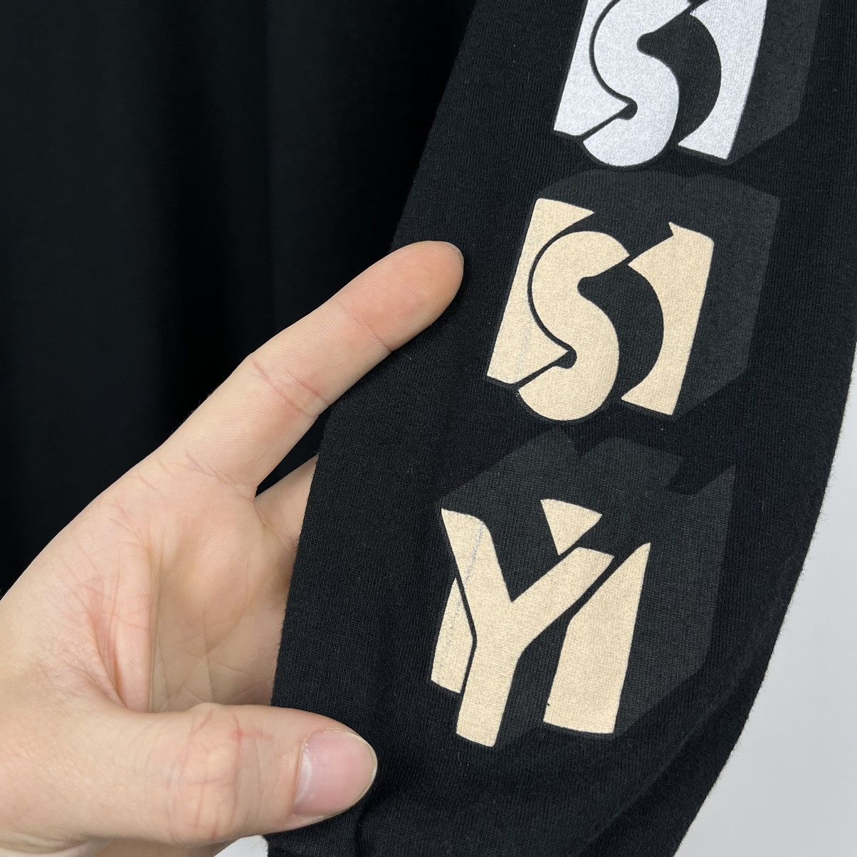 Stussy × Vintage Vintage Stussy big logo longsleeve 90’s Size US M / EU 48-50 / 2 - 9 Thumbnail