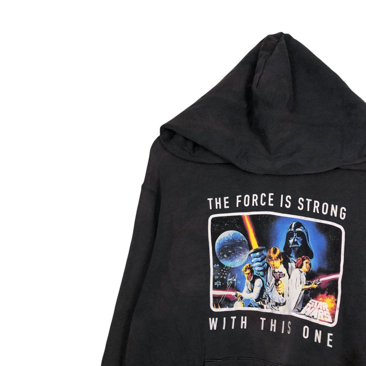 Japanese Brand × Vintage 📌Vintage Hoodie Sweatshirt Star Wars Big Logo Size US L / EU 52-54 / 3 - 8 Thumbnail