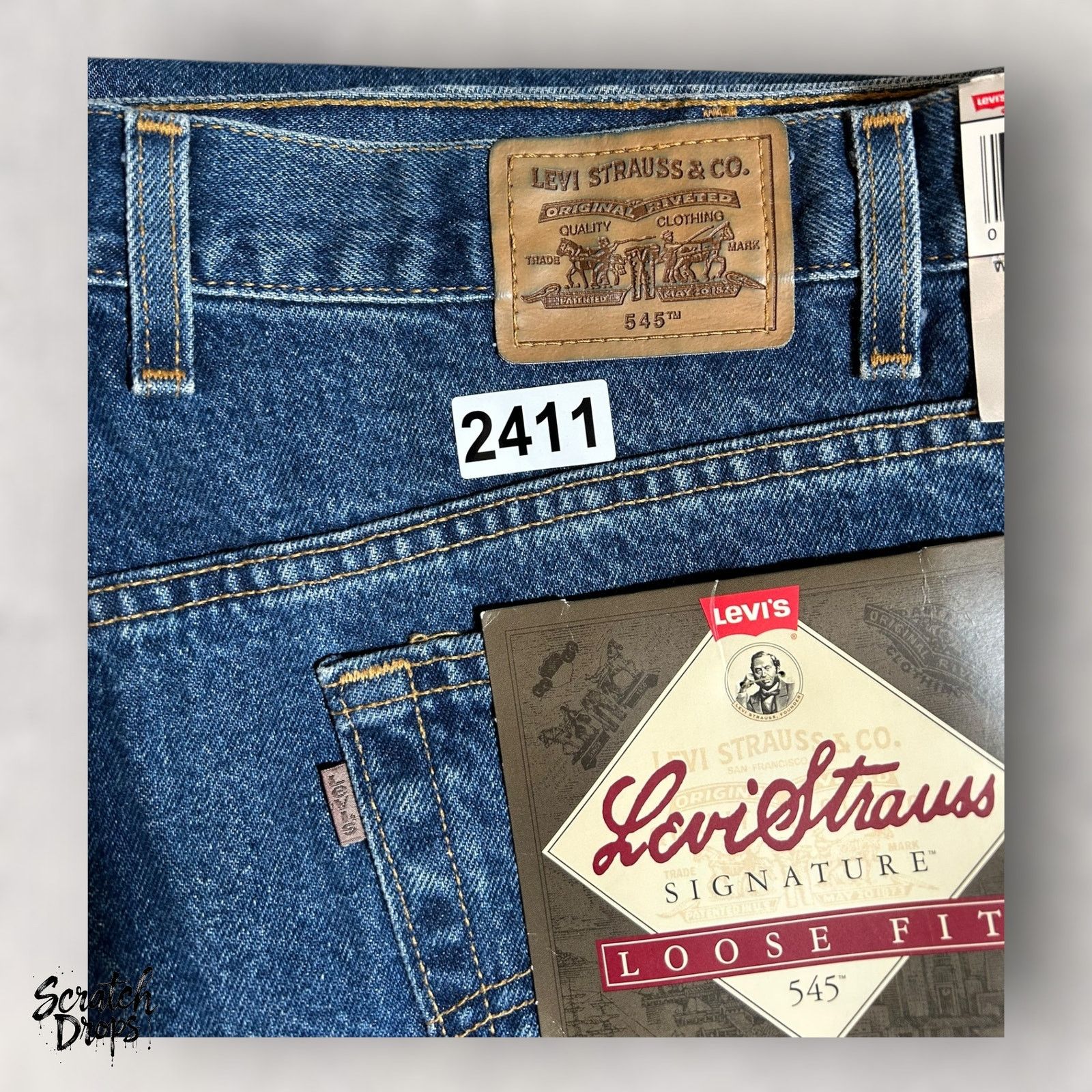 Levi's Vintage Levi's Signature 545 Men's Jeans NWT W52 L32 Loose Size US 38 / EU 54 - 7 Thumbnail
