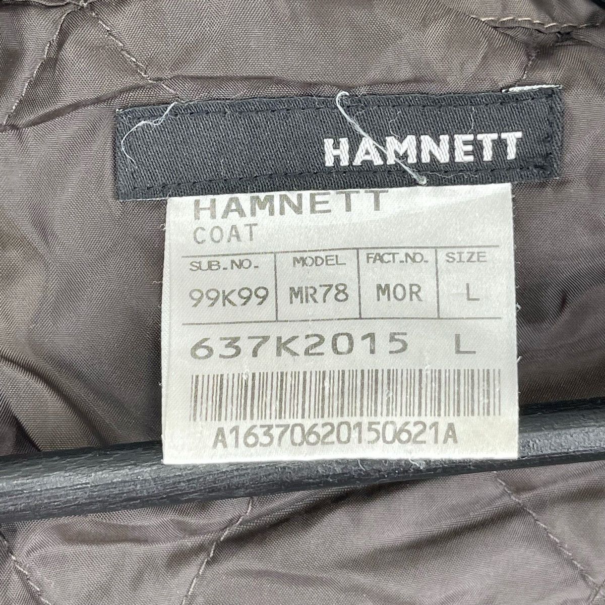 Katharine Hamnett London Hamnett Wool Dark Grey Coat Size US M / EU 48-50 / 2 - 6 Thumbnail