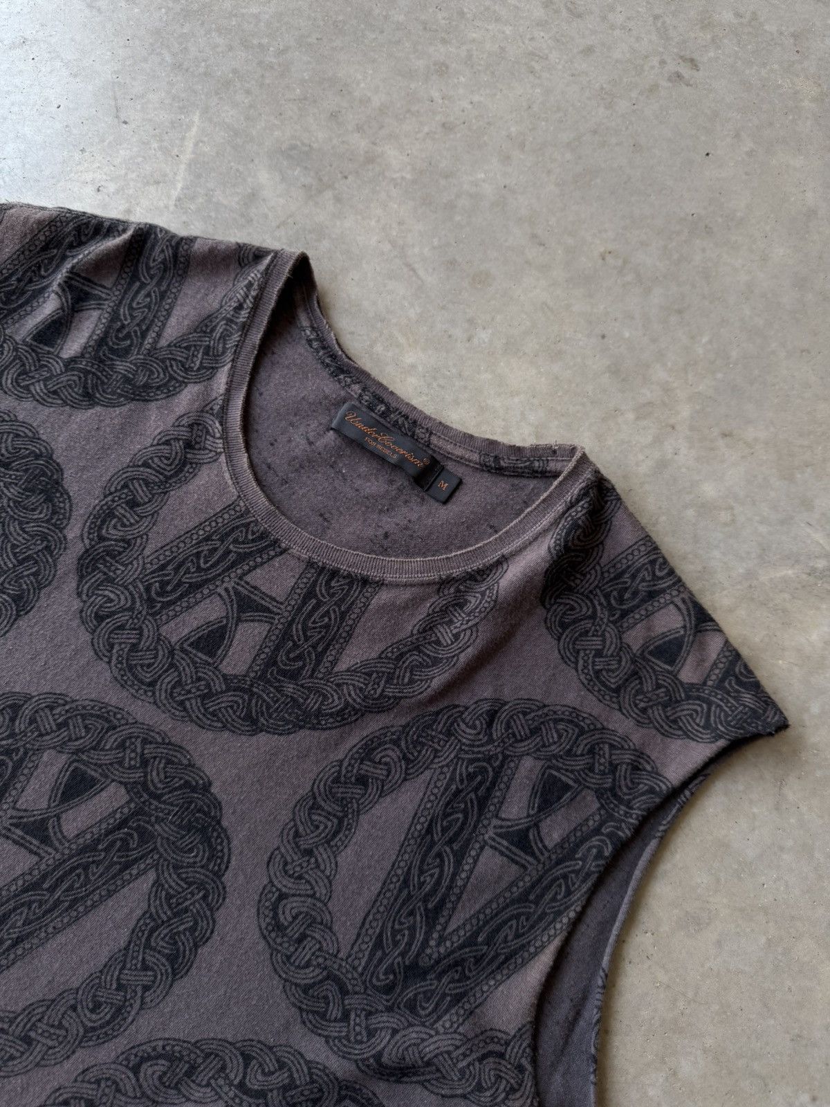 Undercover Undercover SS03 “Scab” Anarchy All Over Print Tank Top Size US M / EU 48-50 / 2 - 3 Thumbnail