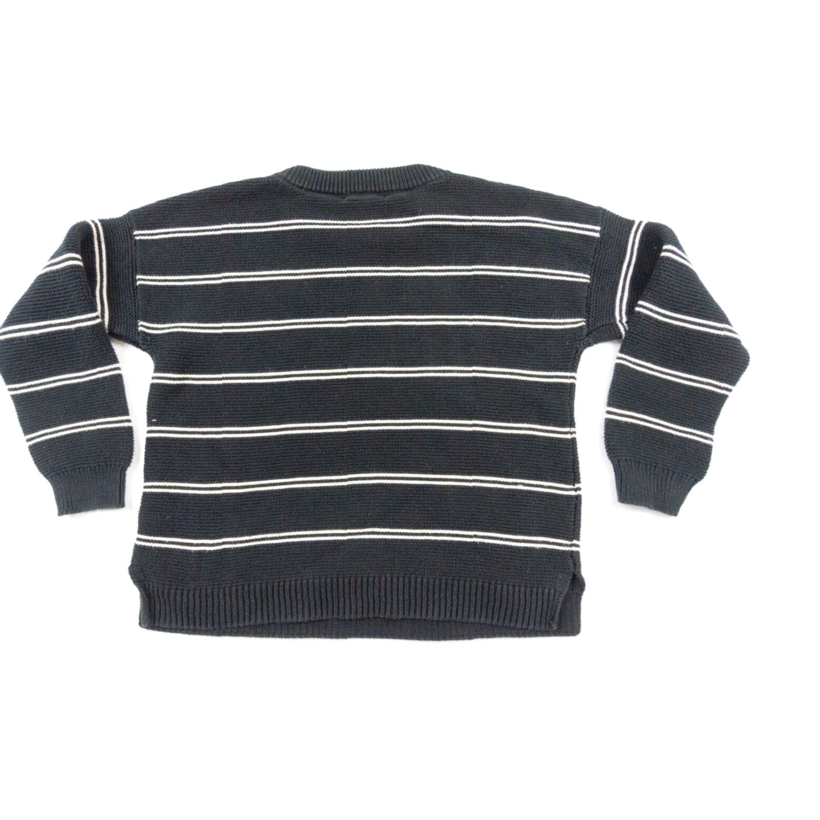 Marine Layer VINTAGE Marine Layer Women's Sweater Pullover Knitted Crewneck Long Sleeve All Seasons Black Small Size S / US 4 / IT 40 - 4 Thumbnail