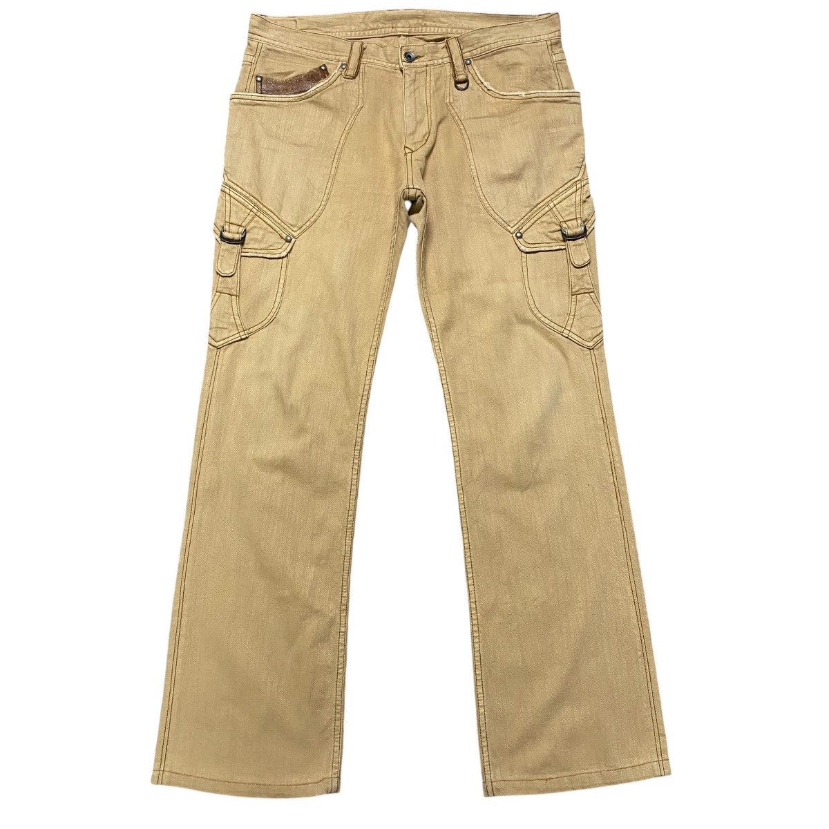 パンツ Japanese Label Y2K cargo flare pants Japanese Label Y2K cargo flare pants