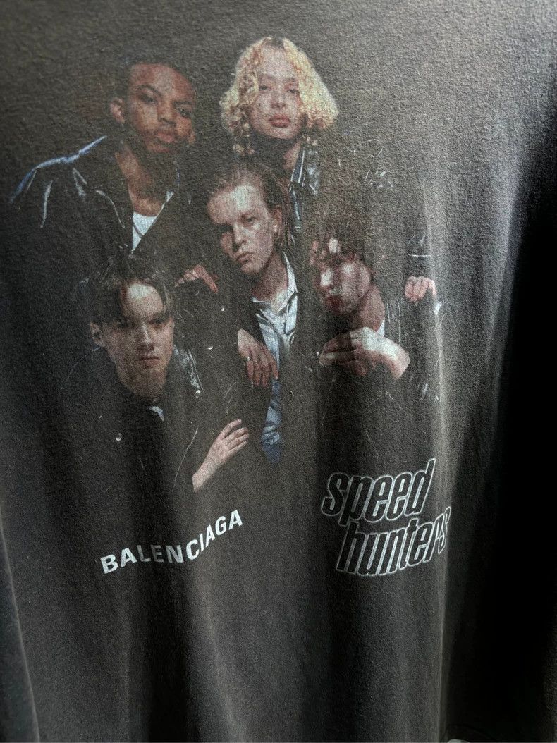 Balenciaga Balenciaga short sleeved mud dyed washed gray Speed Hunter Size US S / EU 44-46 / 1 - 5 Thumbnail