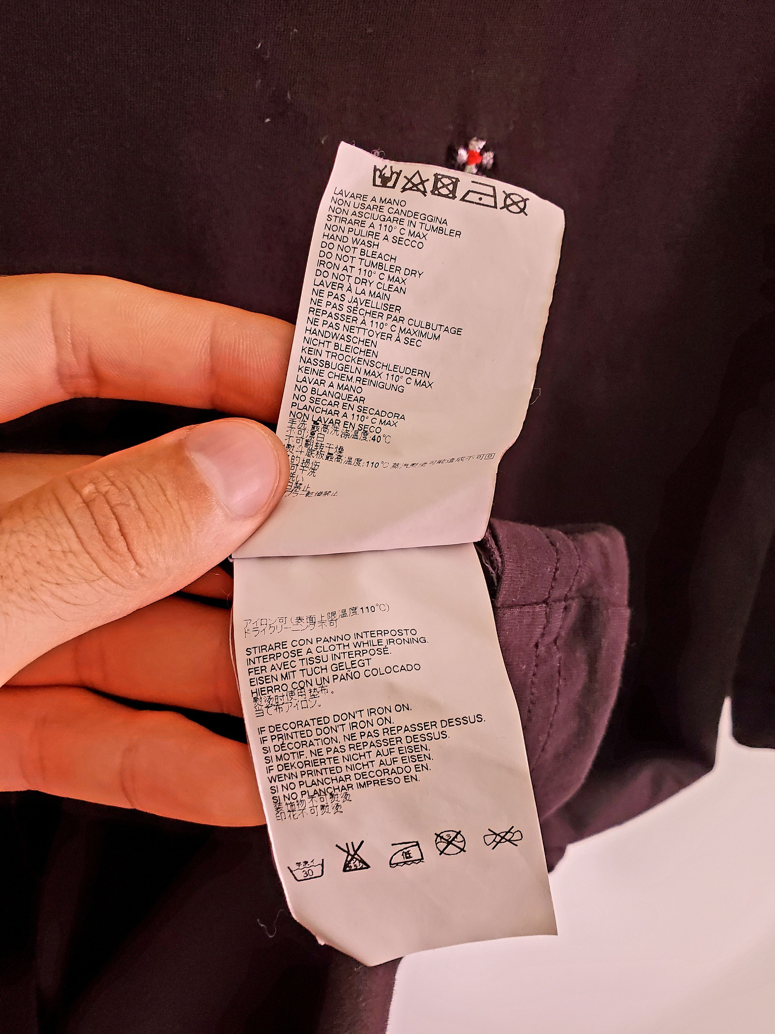 Vivienne Westwood Vivienne Westwood T-Shirt small logo size M Size US M / EU 48-50 / 2 - 5 Thumbnail