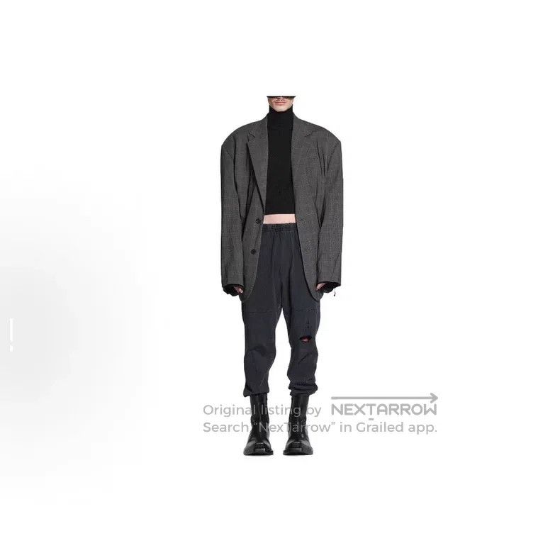 Balenciaga Balenciaga size XS Solid Color Hole Elastic Waist Tapered Size US 27 - 2 Thumbnail