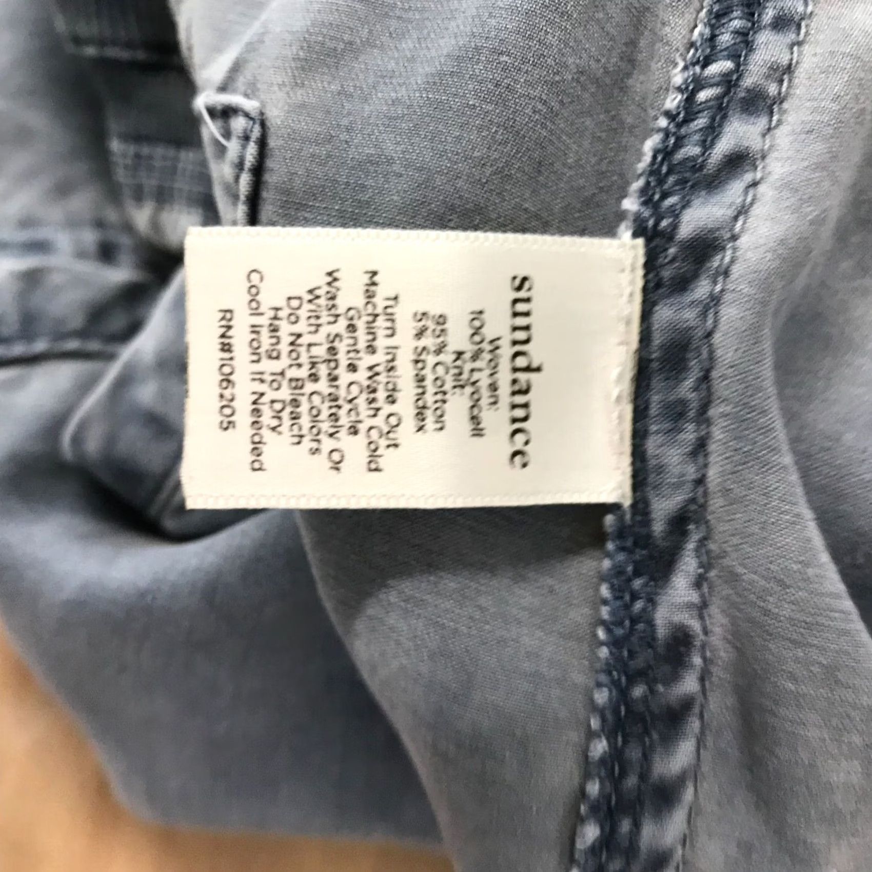 Vintage Sundance Womens Small Blue Lyocell Jogger Pants Size 28" / US 6 / IT 42 - 7 Thumbnail
