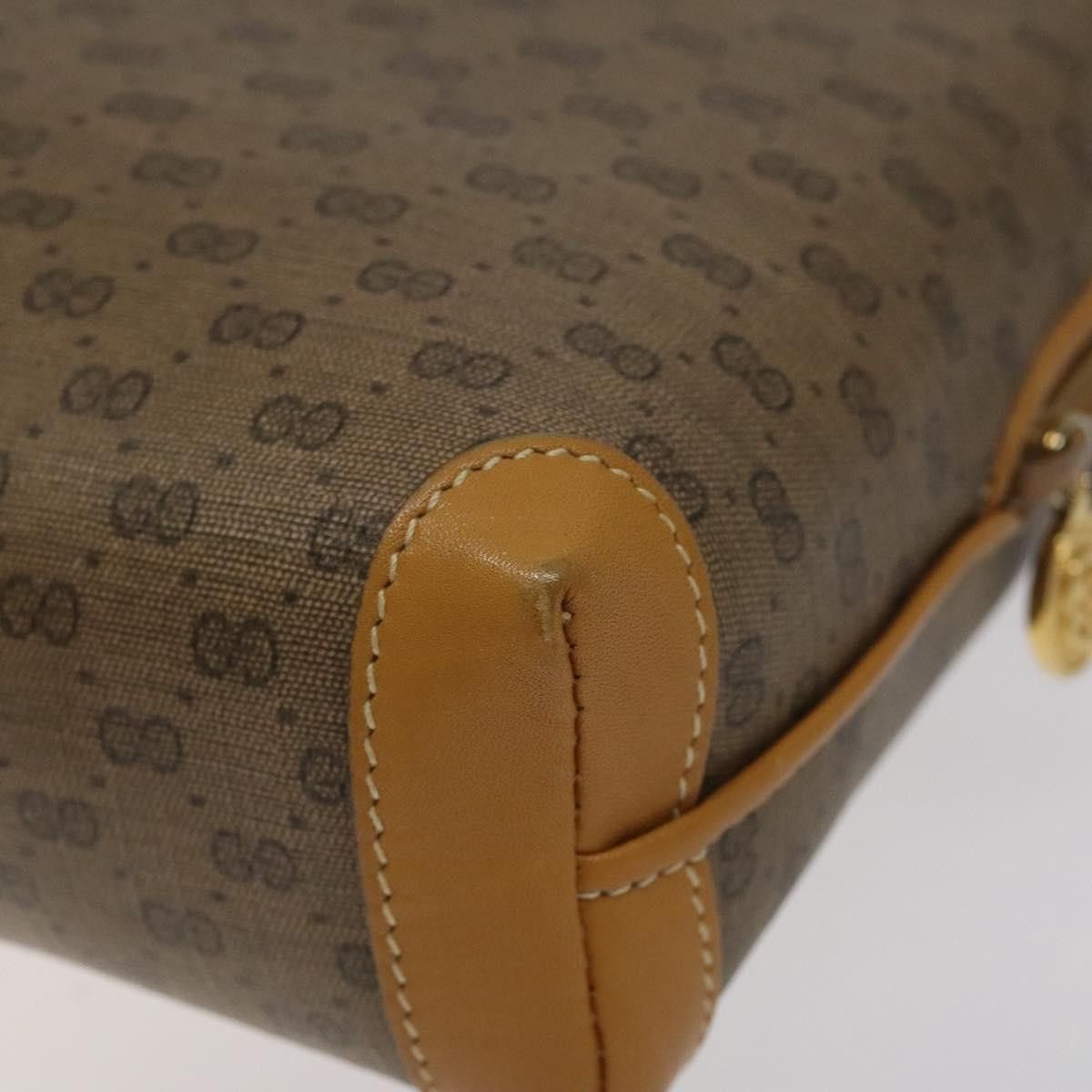 Gucci GUCCI Micro GG Supreme Shoulder Bag Pvc Beige Gold 007 115 Size ONE SIZE - 12 Thumbnail