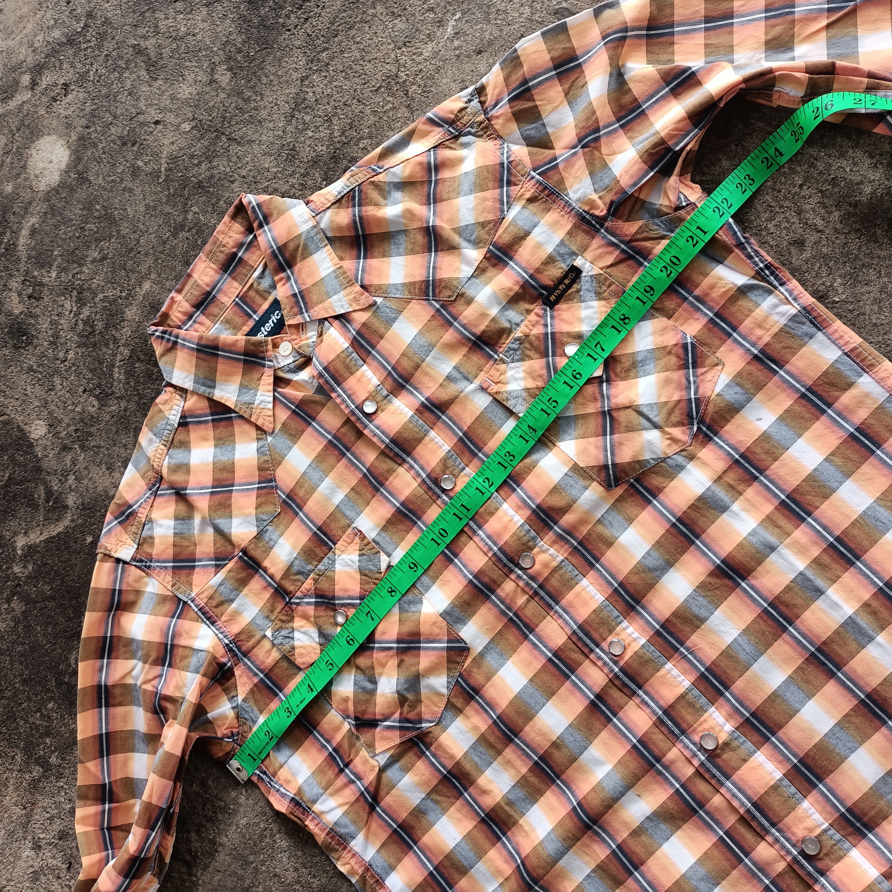 Hysteric Glamour × Japanese Brand 00s Hysteric glamour pearl snap plaid L/s shirt Size US M / EU 48-50 / 2 - 12 Thumbnail
