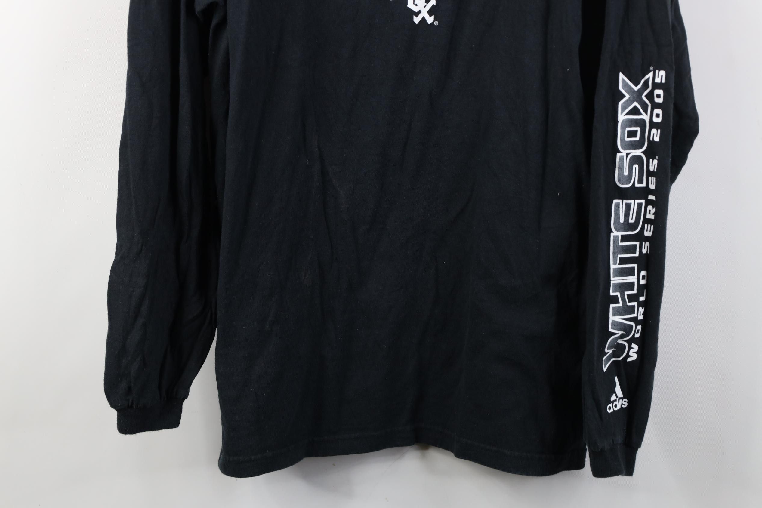 Adidas Vintage Y2K Adidas 2005 World Series Chicago Sox T-Shirt Size US M / EU 48-50 / 2 - 3 Thumbnail