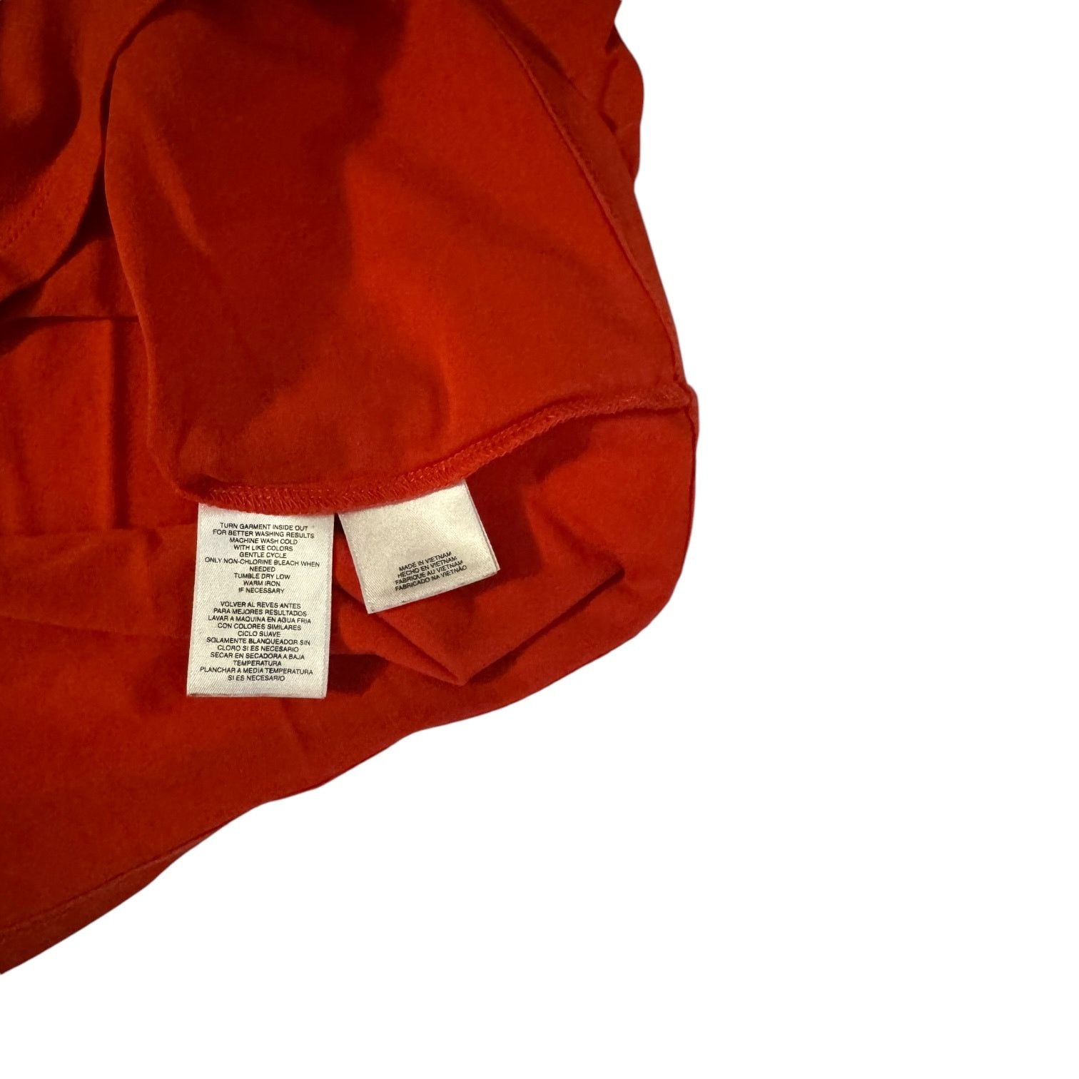 Jones New York Jones New York Women’s Short Sleeve Orange Shirt – Large Size L / US 10 / IT 46 - 3 Thumbnail