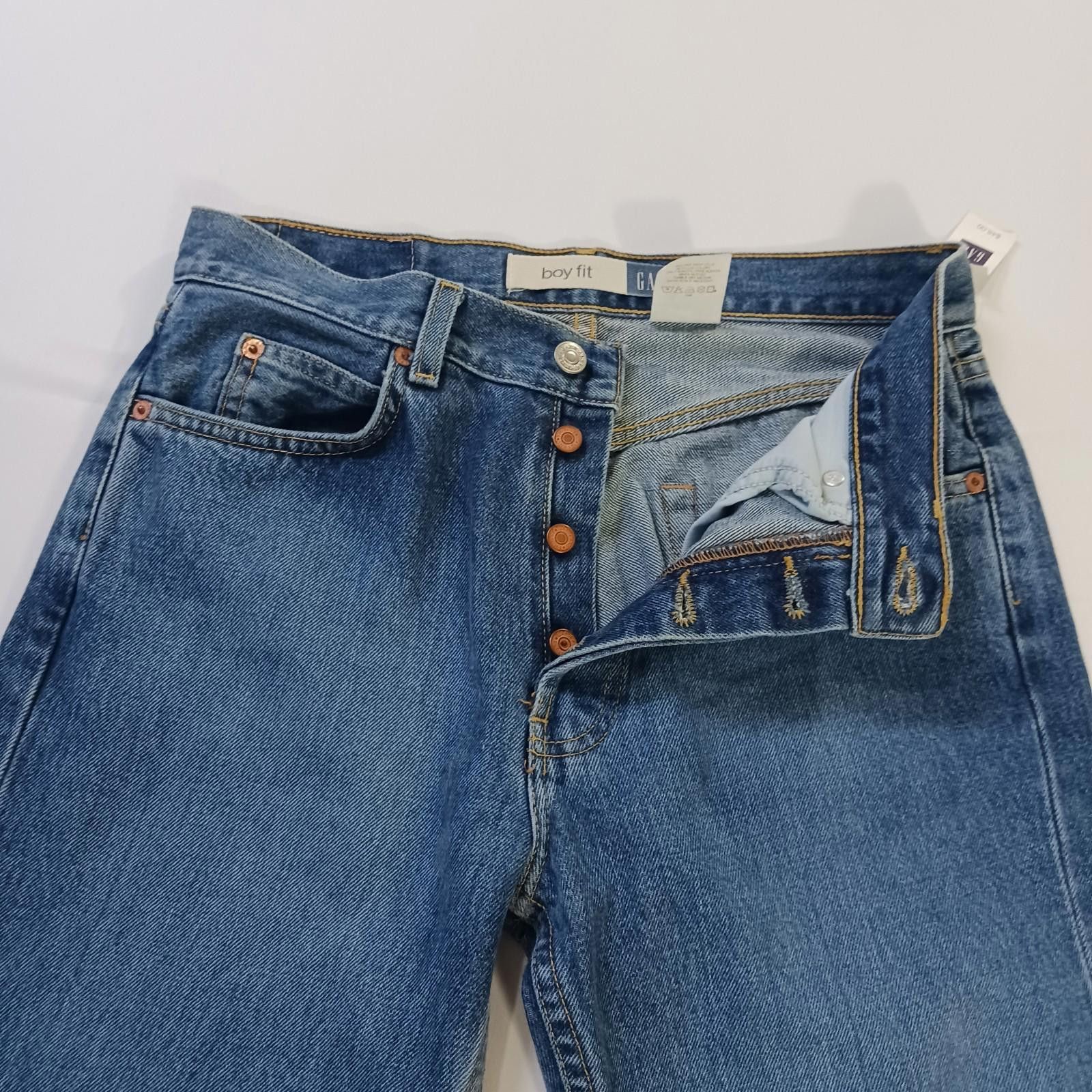 Gap Gap Blue Jeans Youth Boy's Fit Front Button 6 Ankle (30×29) Size US 26 / EU 42 - 4 Thumbnail