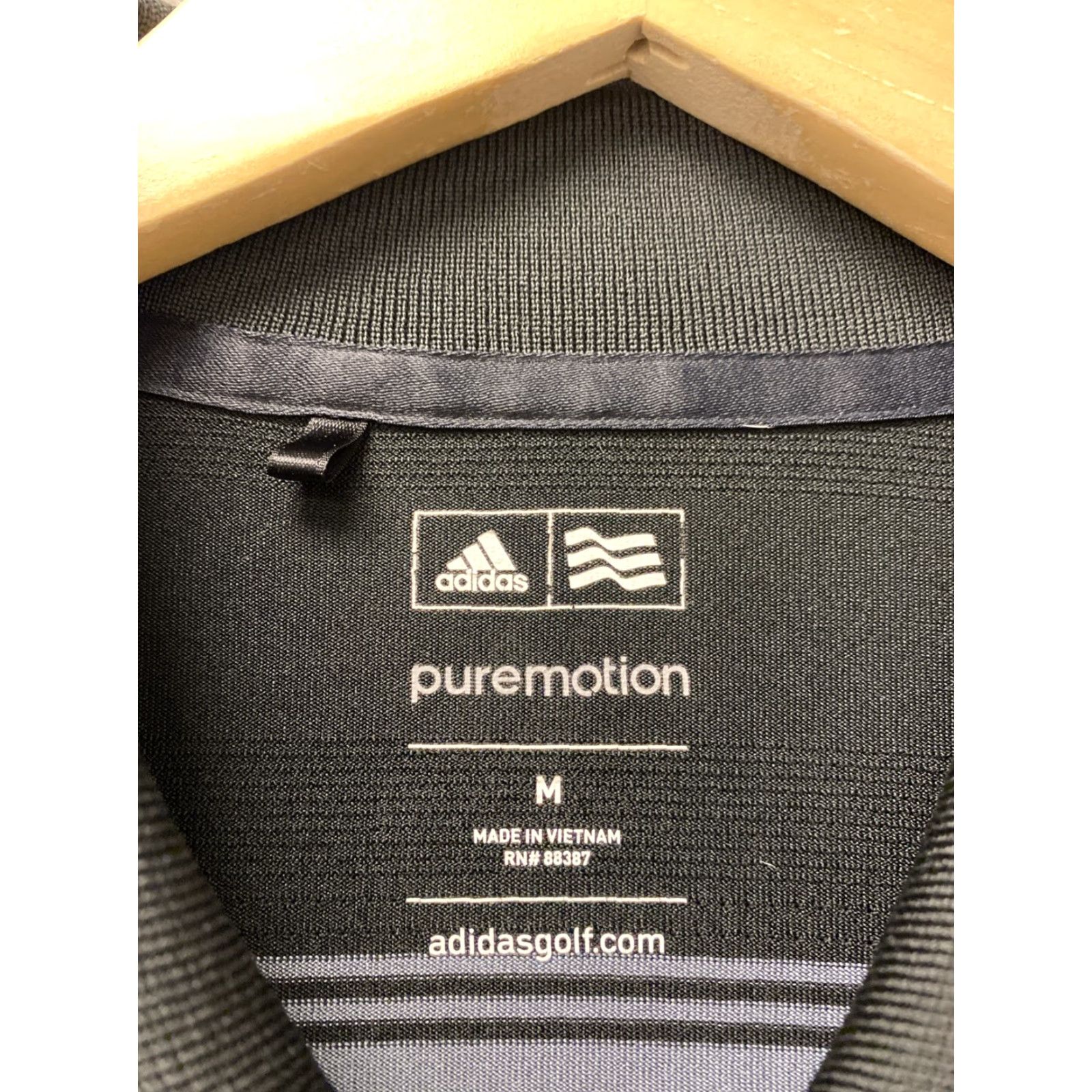 Adidas Adidas Golf Polo Shirt Men’s M Performance Black Gray Blue /0273 Size US M / EU 48-50 / 2 - 4 Thumbnail