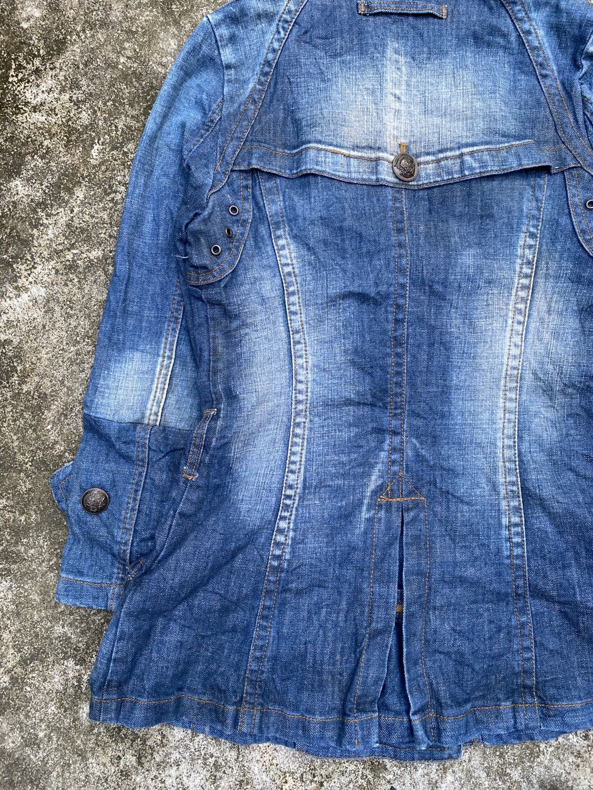 Le Grande Bleu (L.G.B.) Y2K X CHROMOSOME IN X X FREND DENIM JACKET Size S / US 4 / IT 40 - 8 Thumbnail