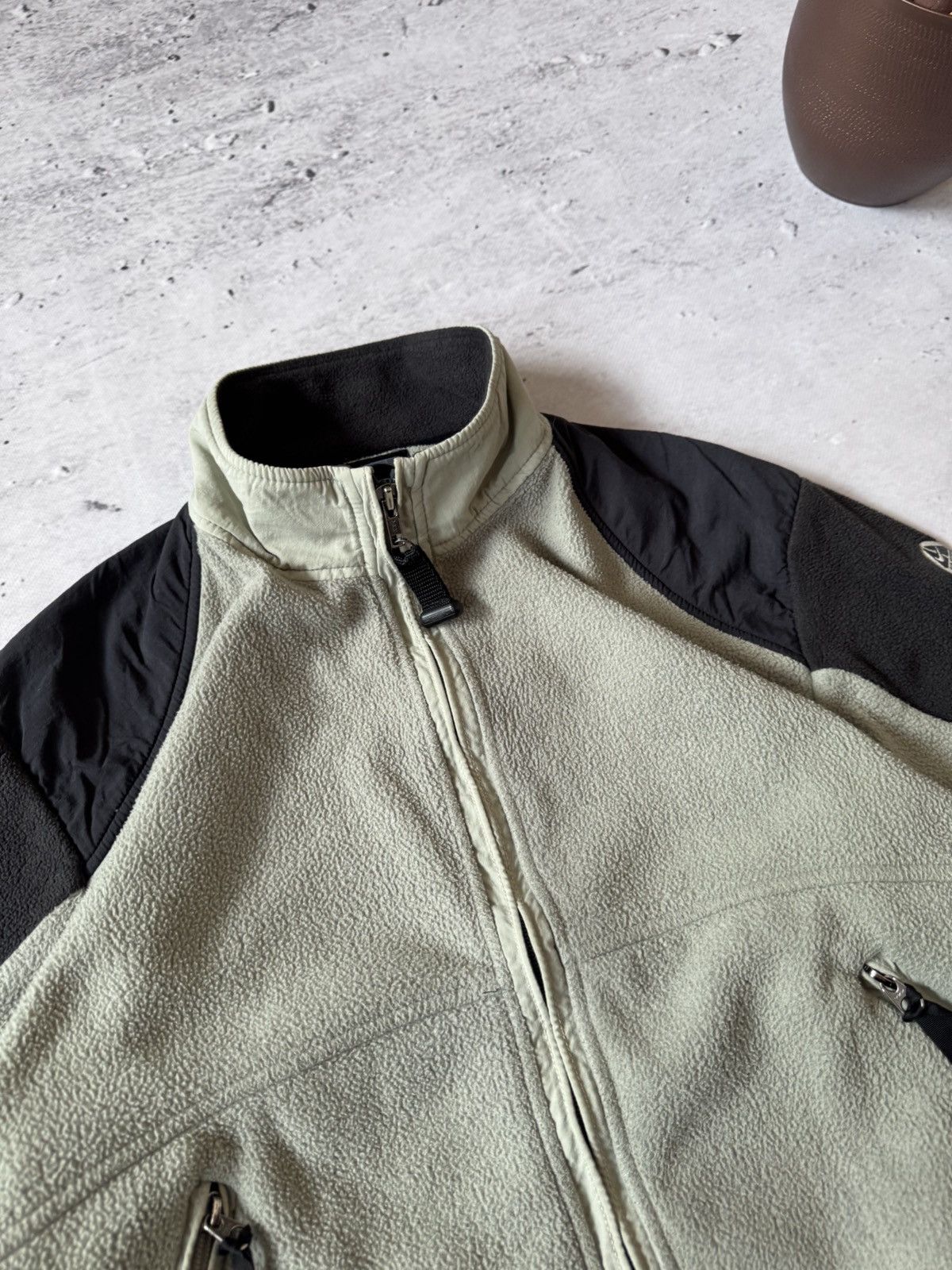 Nike × Nike ACG × Vintage NIKE ACG TEDDY FLEECE VINTAGE 00s y2k BAGGY ZIP HOODIE LOGO Size US M / EU 48-50 / 2 - 6 Thumbnail