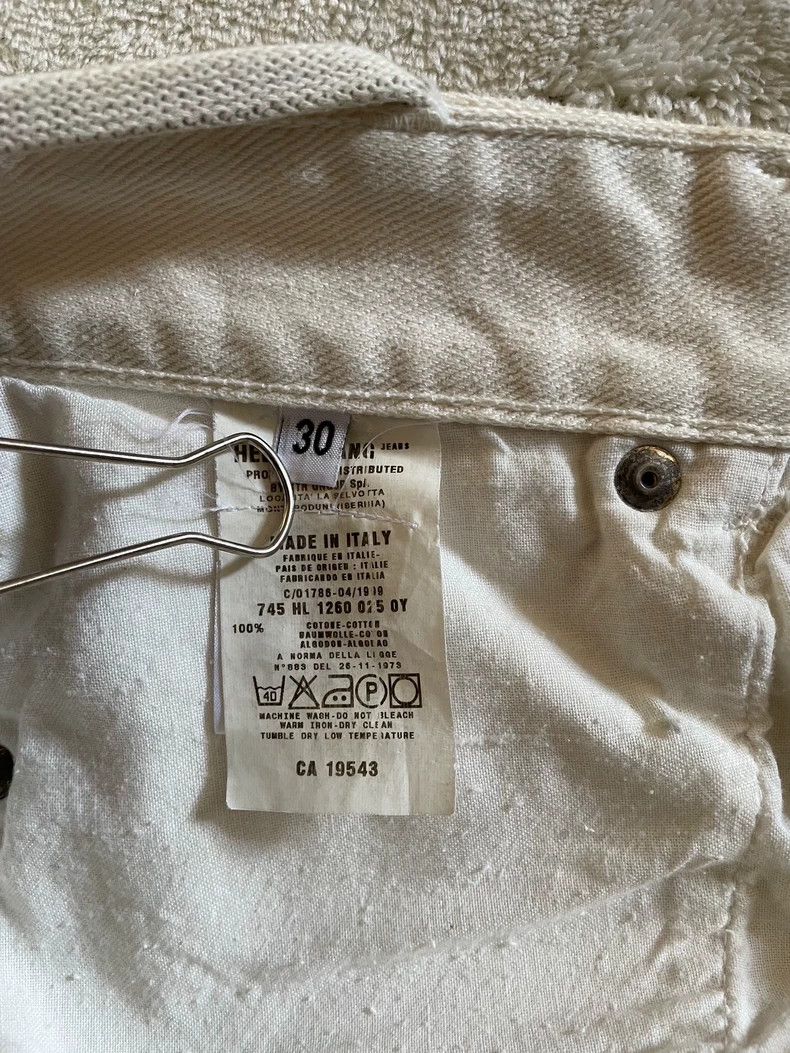 Helmut Lang HELMUT LANG size30 White knee-high jeans Size US 30 / EU 46 - 6 Thumbnail