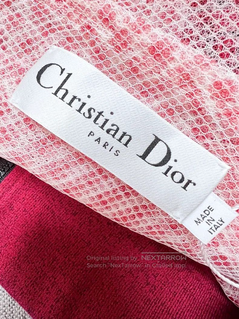 Dior Dior Pink polka dot organza jacket Size XXS / US 00 / IT 34 - 7 Thumbnail