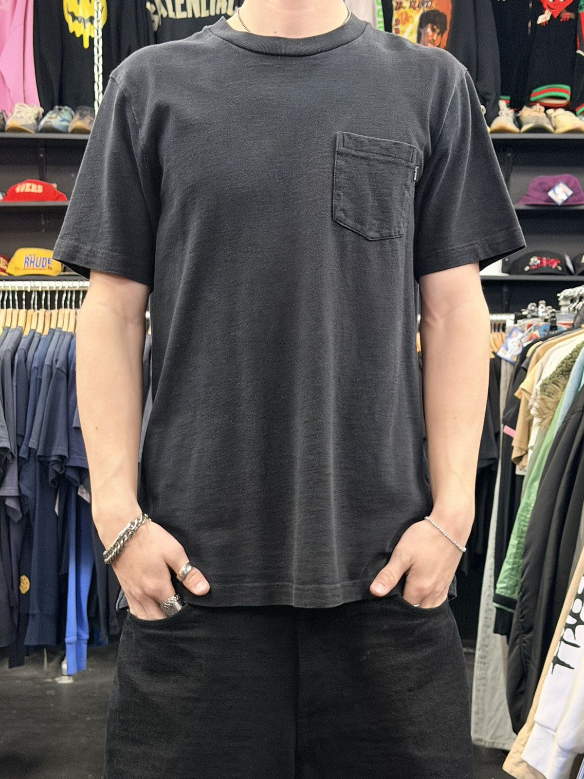 Supreme Supreme Blank Pocket T-Shirt Size US M / EU 48-50 / 2 - 1 Thumbnail