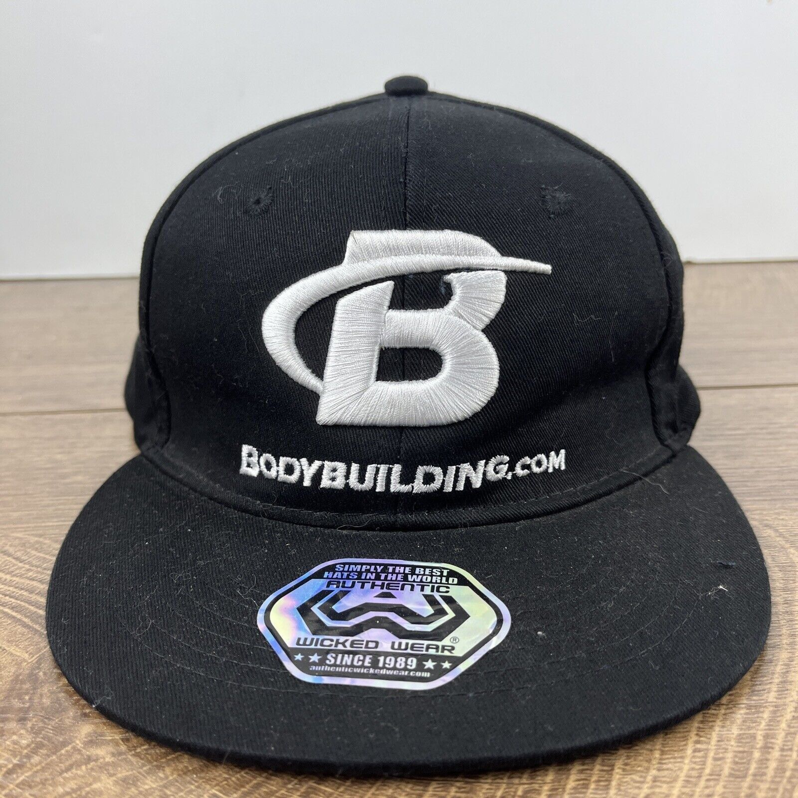 Other BodyBuilding.com Hat Body Build Black Hat Snapback Adjustabl Size ONE SIZE - 5 Thumbnail