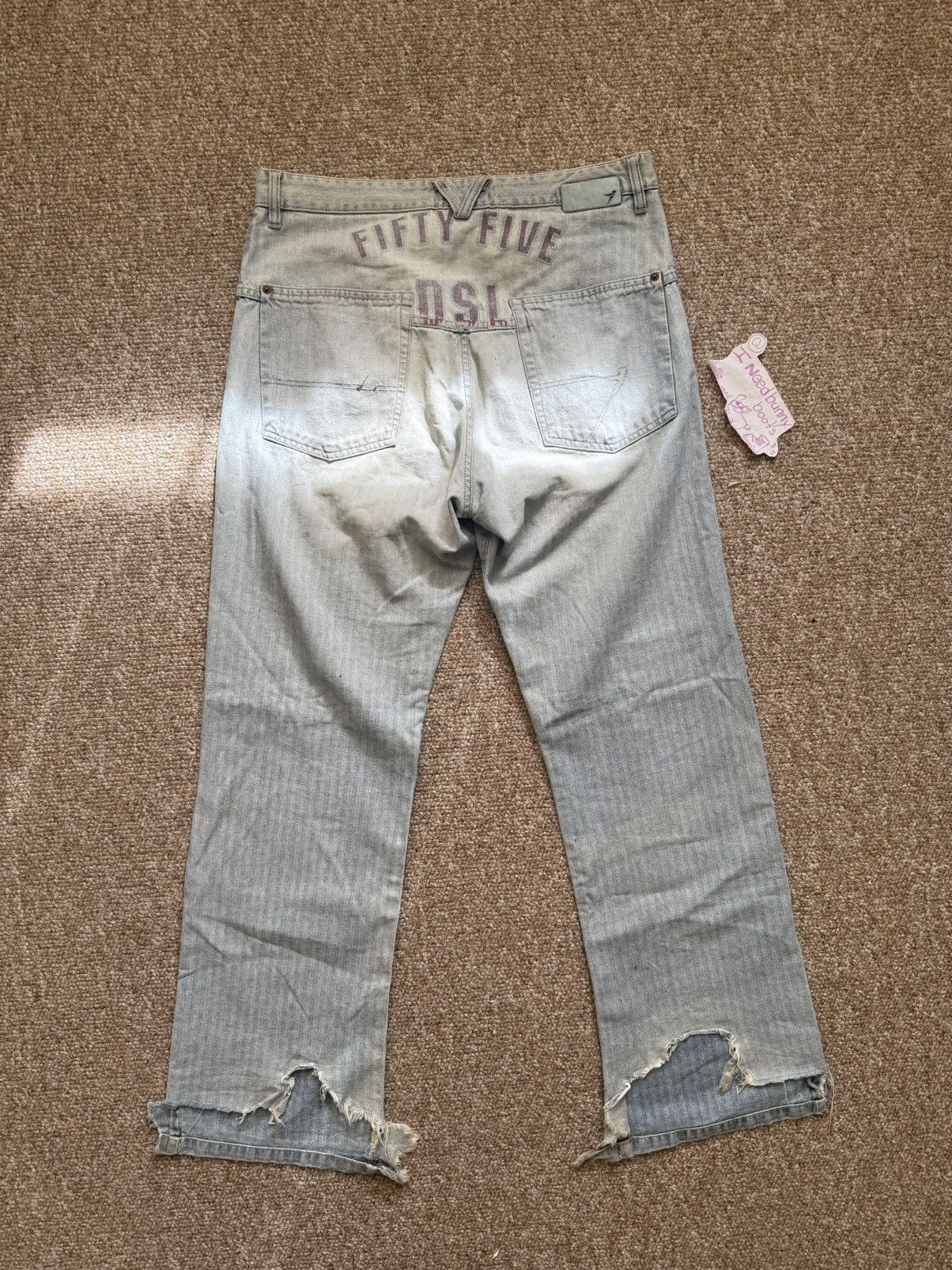 55DSL × Diesel vintage diesel light wash denim Size US 34 / EU 50 - 2 Thumbnail