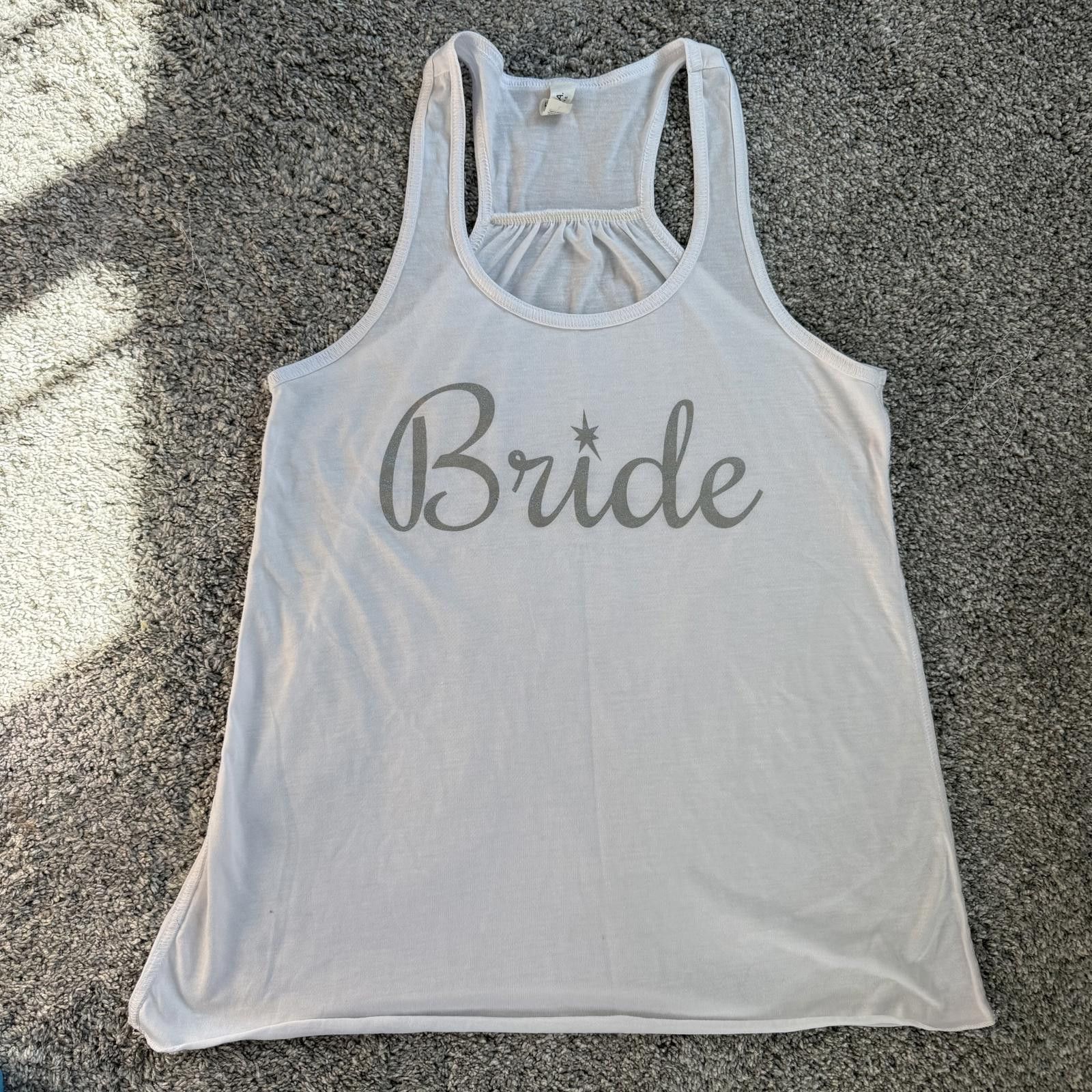 Other Bella+Canvas Bride Tank Top - Large White Size L / US 10 / IT 46 - 2 Thumbnail