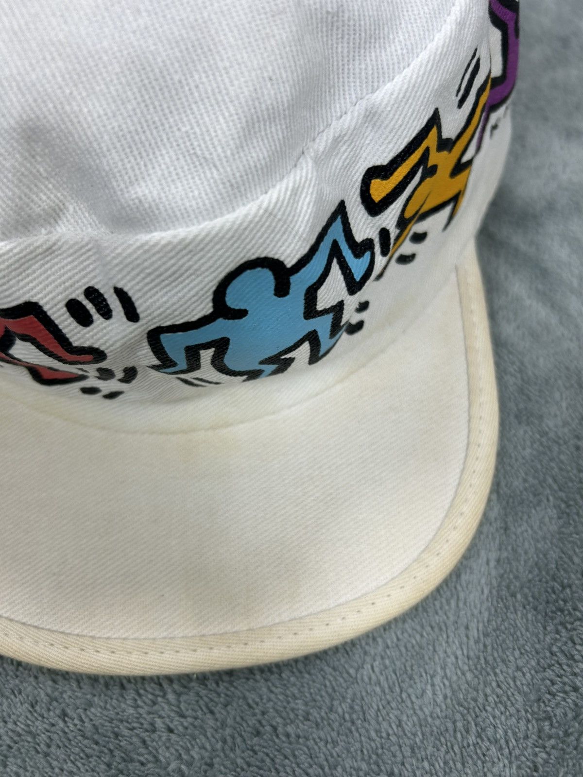 Keith Haring Vintage 80’s Keith Haring Painter Hat Size ONE SIZE - 3 Thumbnail