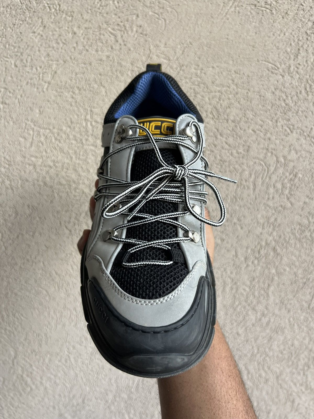 Gucci Gucci Flashtrek SEGA Reflective Grey Size US 9 / EU 42 - 4 Thumbnail