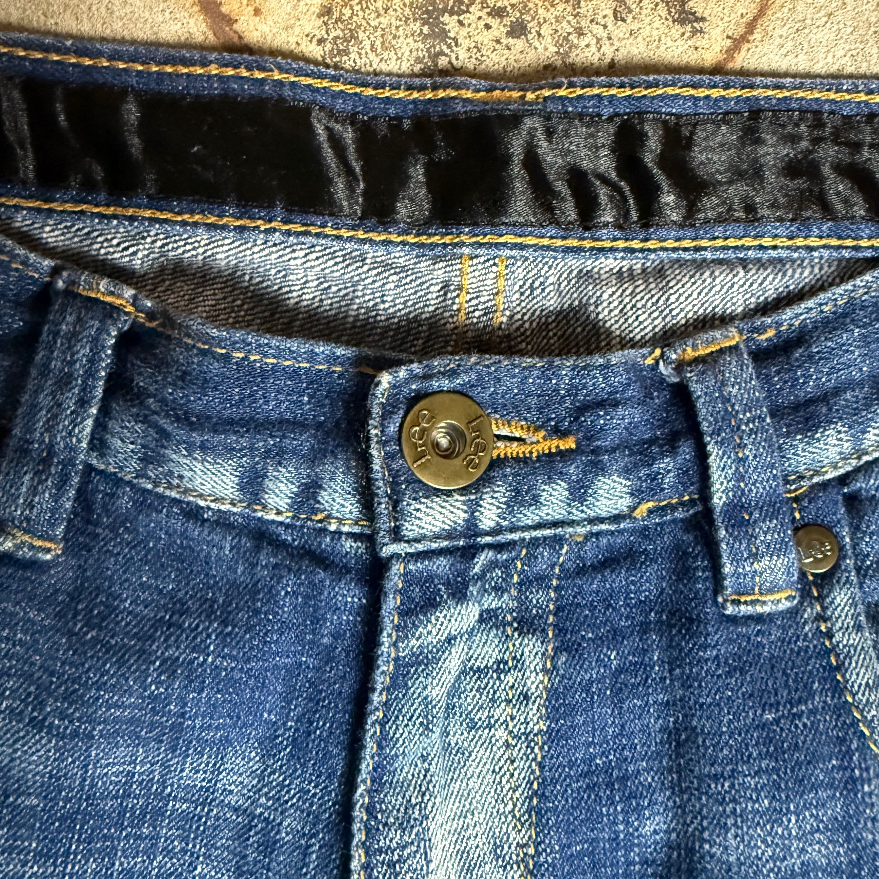 Lee Lee NYC Denim Jeans – Made in USA – Vintage 90s/00s Size US 34 / EU 50 - 4 Thumbnail