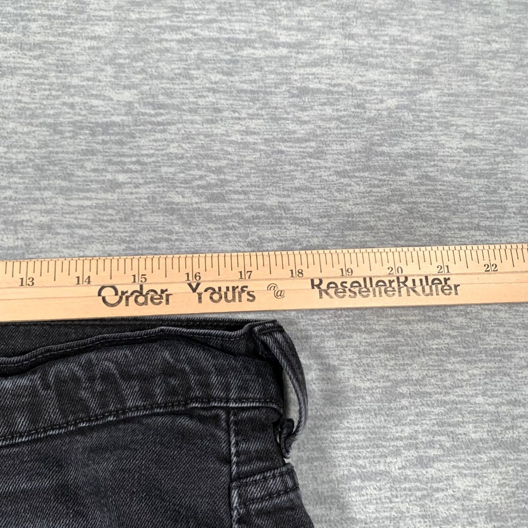 Levi's Levi's 505 Jeans Mens 36x30 Black Straight Denim Stretch Pants Size US 36 / EU 52 - 6 Thumbnail