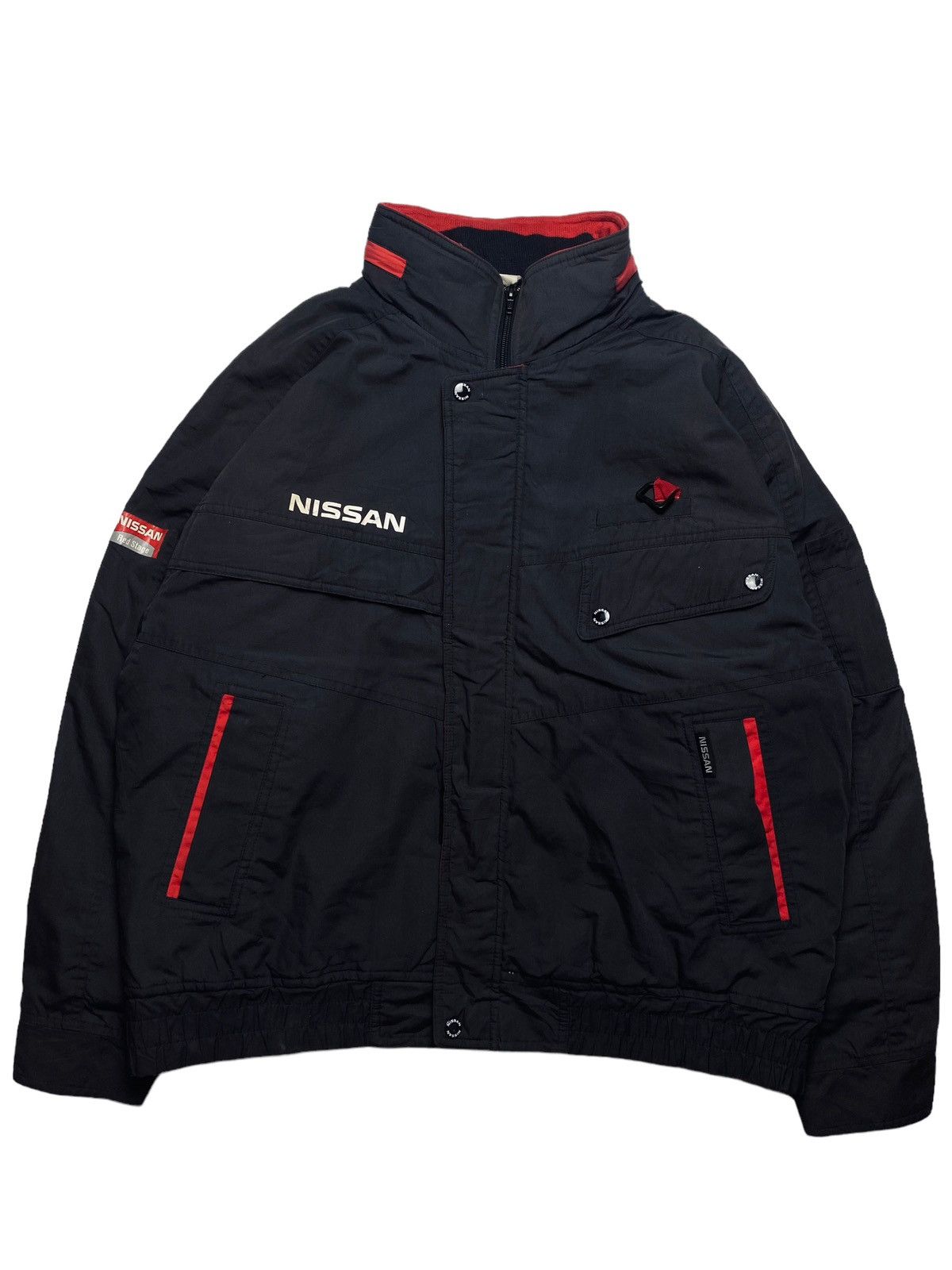 Japanese Brand 1990s Nissan - Multipocket Cargo Jacket Size US L / EU 52-54 / 3 - 11 Thumbnail