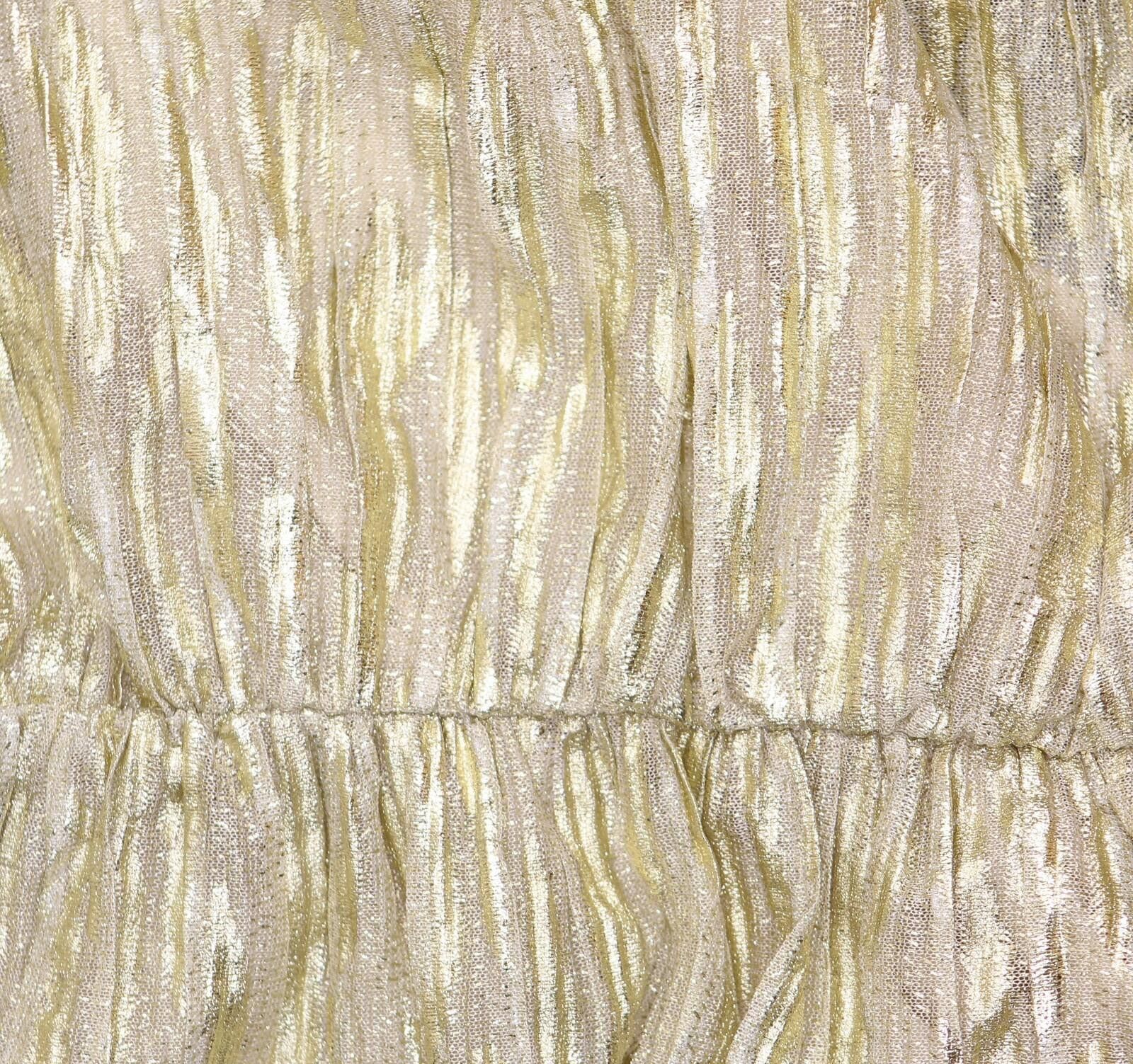 Guess Nwt Guess Womens Solane Metallic Bodycon Dress Gold Multi 2 Size XS / US 0-2 / IT 36-38 - 6 Thumbnail