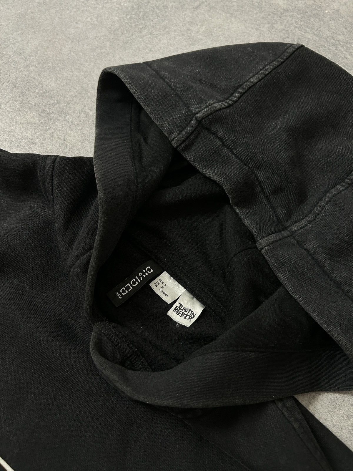 Justin Bieber Justin Bieber x H&M oversized black washed hoodies mens Size US S / EU 44-46 / 1 - 3 Thumbnail