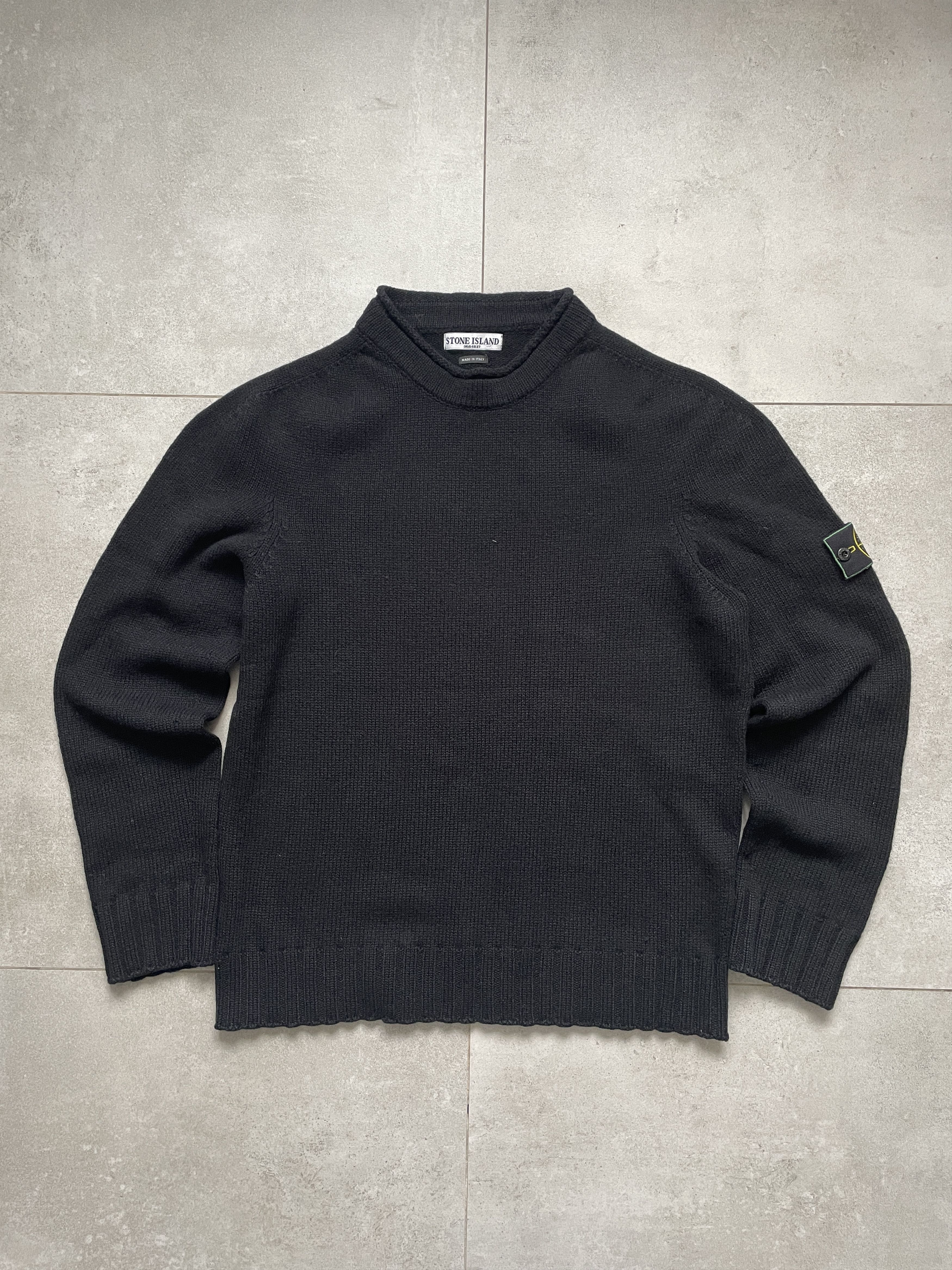 Stone Island STONE ISLAND MASSIMO ERA VIRGIN WOOL SWEATER NO BADGE PATCH Size US L / EU 52-54 / 3 - 1 Thumbnail