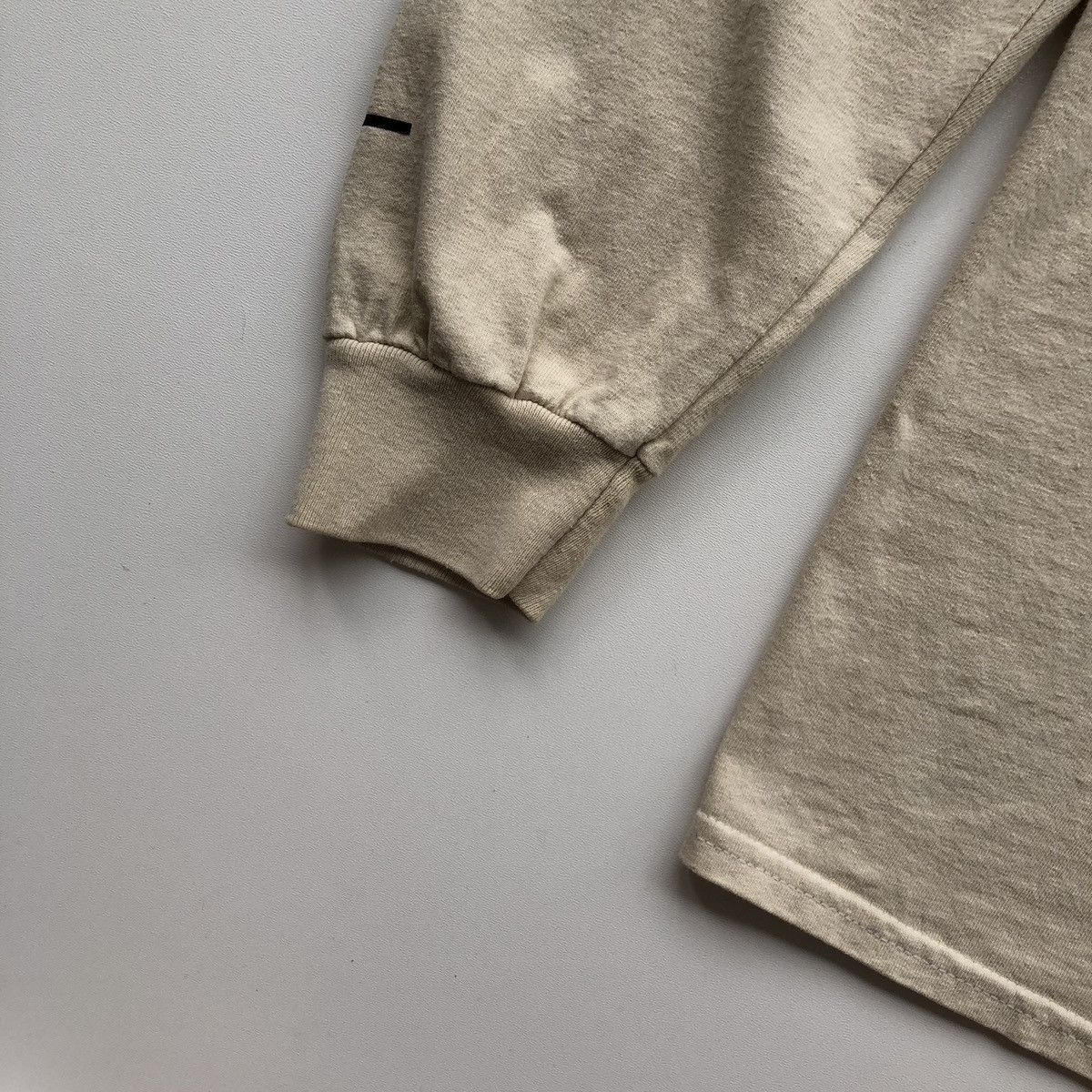 A-COLD-WALL* ACW A Cold Wall by Samuel Ross B Long Sleeve T-Shirt Beige Size US XL / EU 56 / 4 - 4 Thumbnail