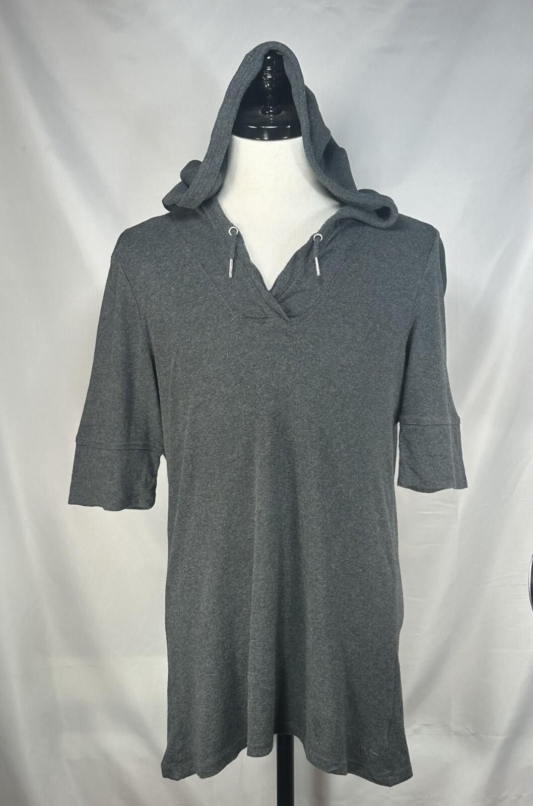 Calvin Klein Calvin Klein Cotton Pullover Drawstring Hoodie Mens Gray 2XL Size US XXL / EU 58 / 5 - 1 Thumbnail