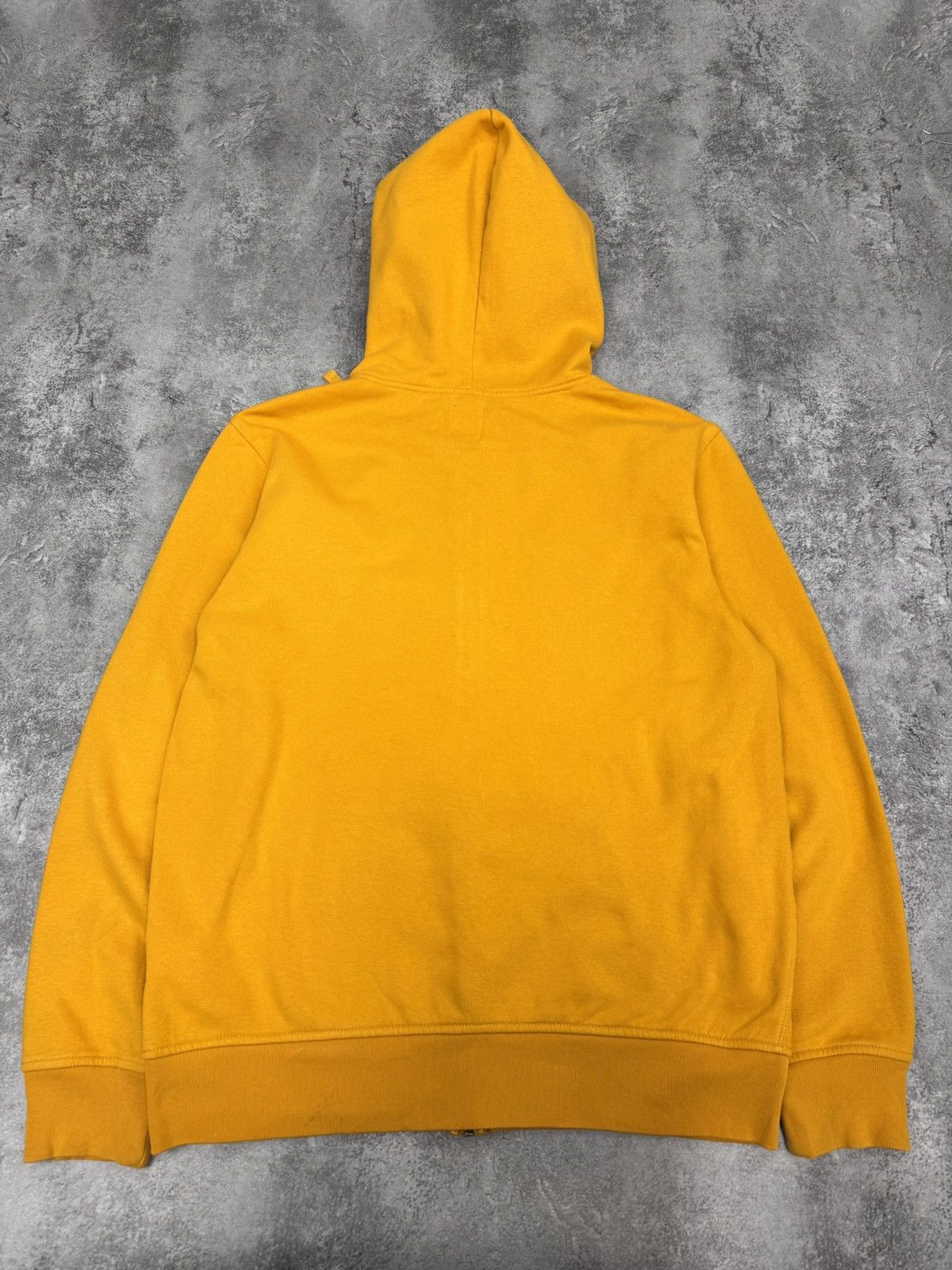 Gap GAP Men Cotton Zip Hoodie Yellow Size M Size US M / EU 48-50 / 2 - 8 Thumbnail
