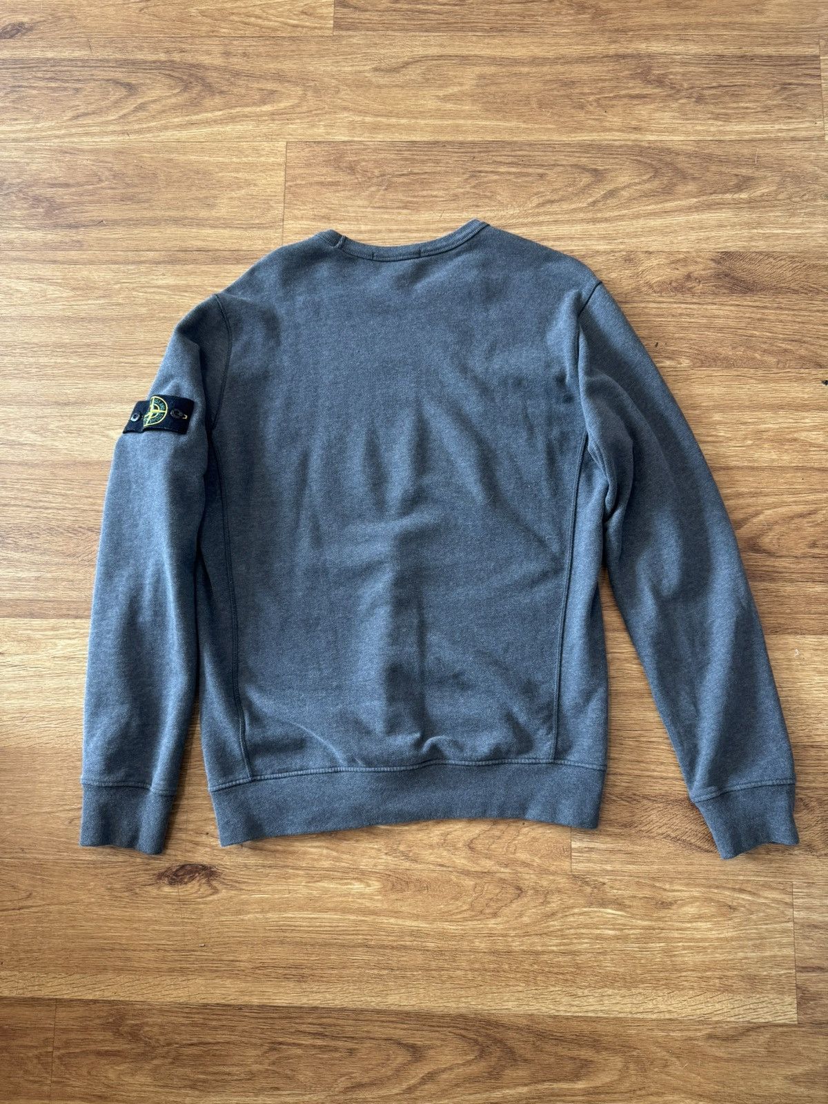 Stone Island Stone Island Logo Dark Grey Sweater Size US L / EU 52-54 / 3 - 2 Thumbnail