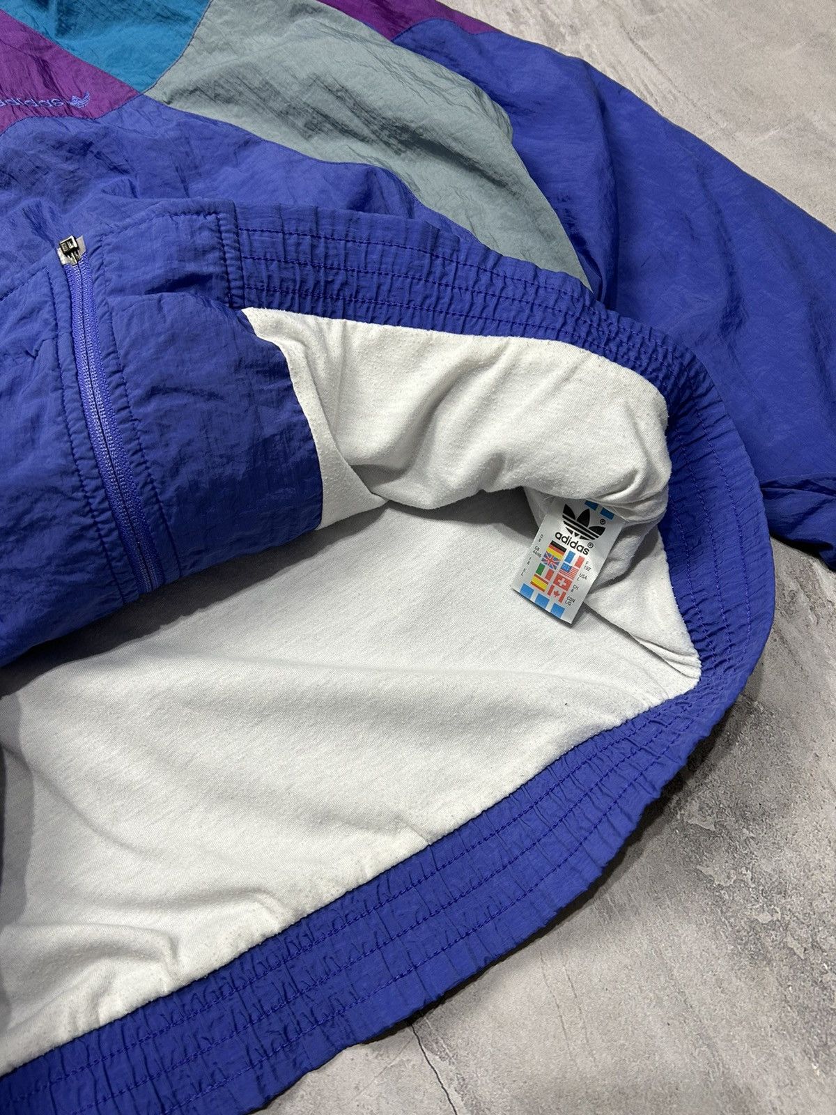 Adidas Vintage Adidas Tracksuit Track Jacket Track Pants Nylon Size US 38 / EU 54 - 12 Thumbnail