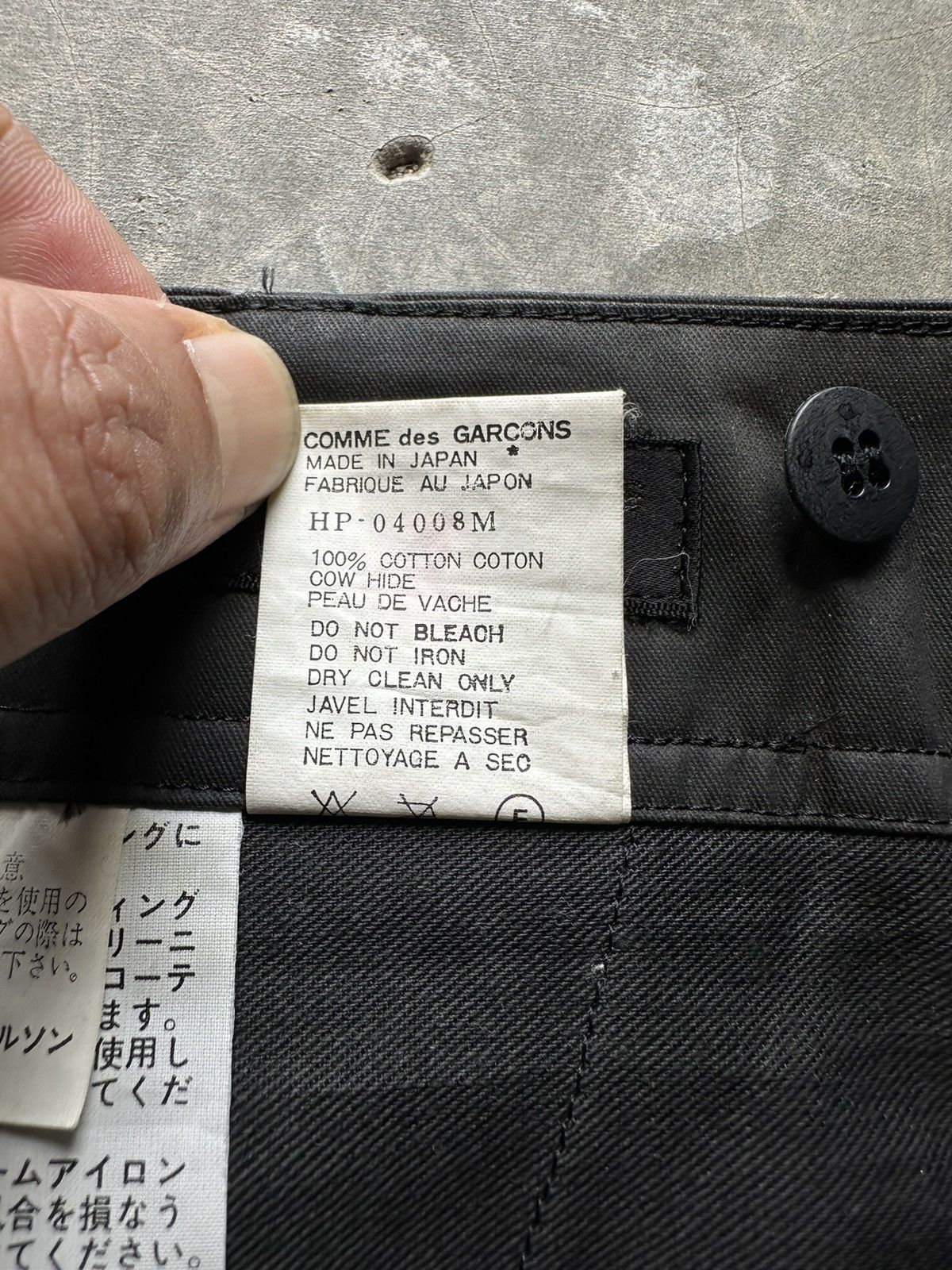 Comme des Garcons × Comme des Garcons Homme × Comme des Garcons Homme Plus Vtg AD1995 Comme des Garcons Homme Balloon Pants W34 Size US 34 / EU 50 - 18 Thumbnail