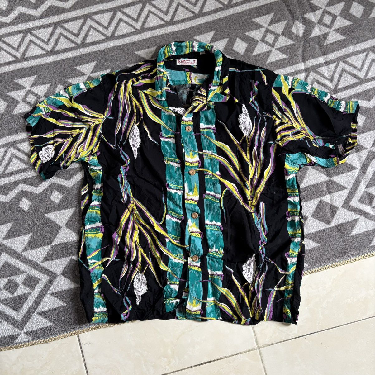 Sun Surf Vintage sun surf bamboo rayon hawaii shirt Size US S / EU 44-46 / 1 - 2 Thumbnail