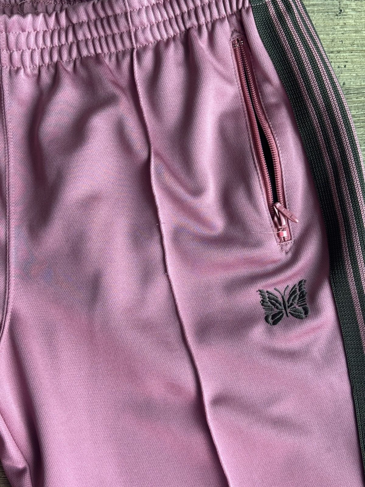 Needles NEEDLES TRACK PANTS (SMOKE PINK) Size US 36 / EU 52 - 4 Thumbnail