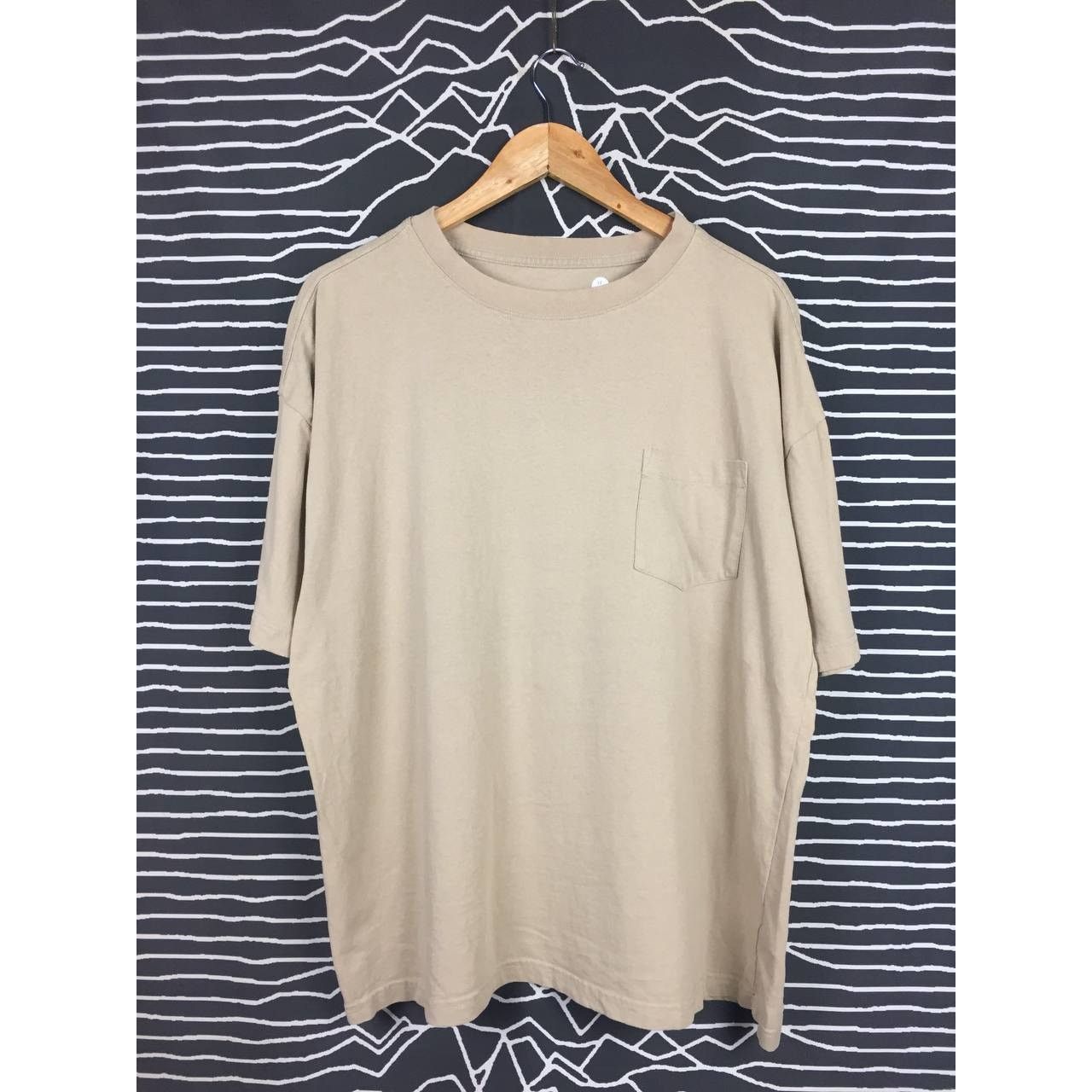 Vintage Omnes Plain Blank Casual Essentials Crew Neck Tee Size US XL / EU 56 / 4 - 1 Thumbnail