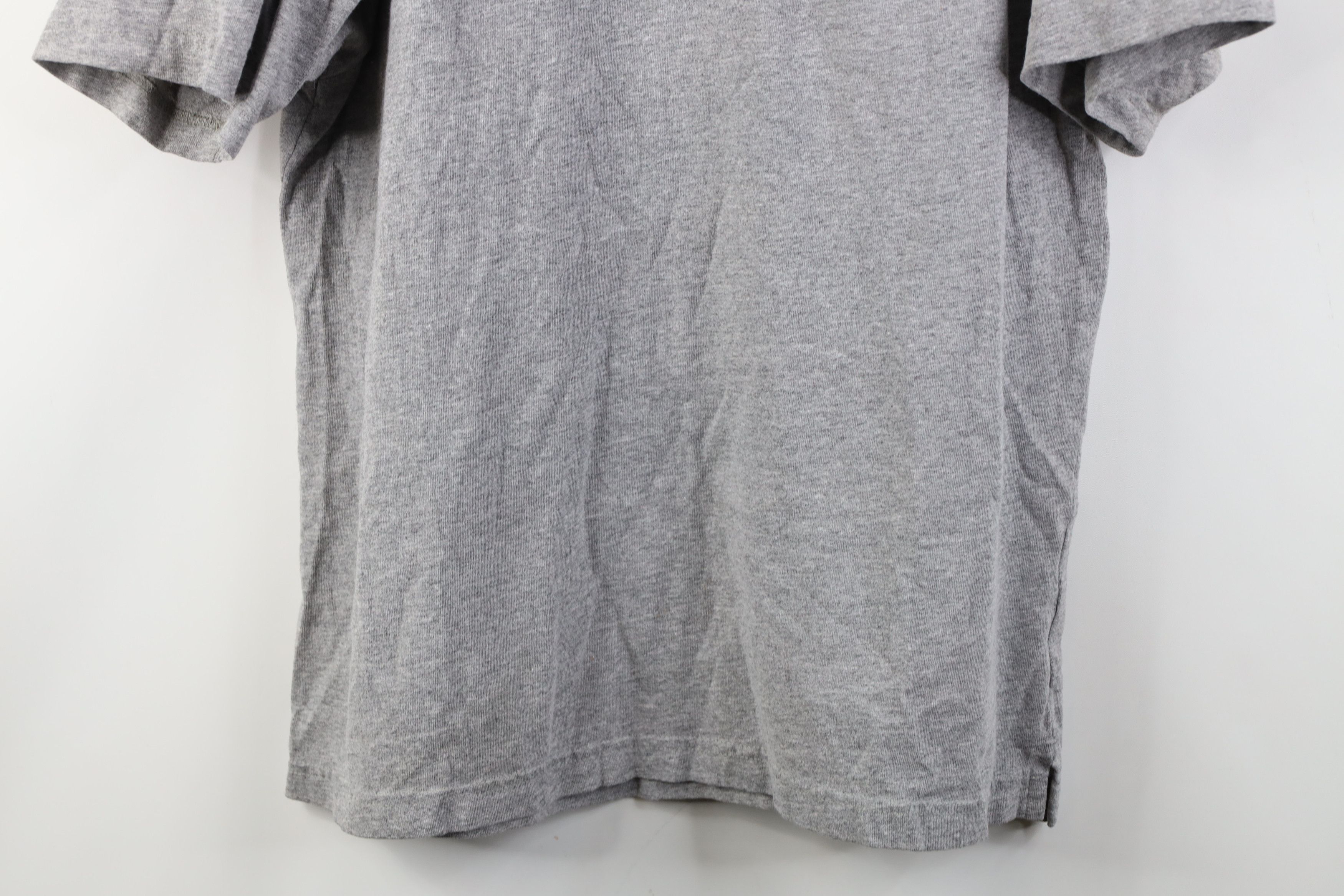 No Fear Vintage 90s No Fear 1/4 Half Zip Collared Polo Shirt Gray Size US M / EU 48-50 / 2 - 3 Thumbnail