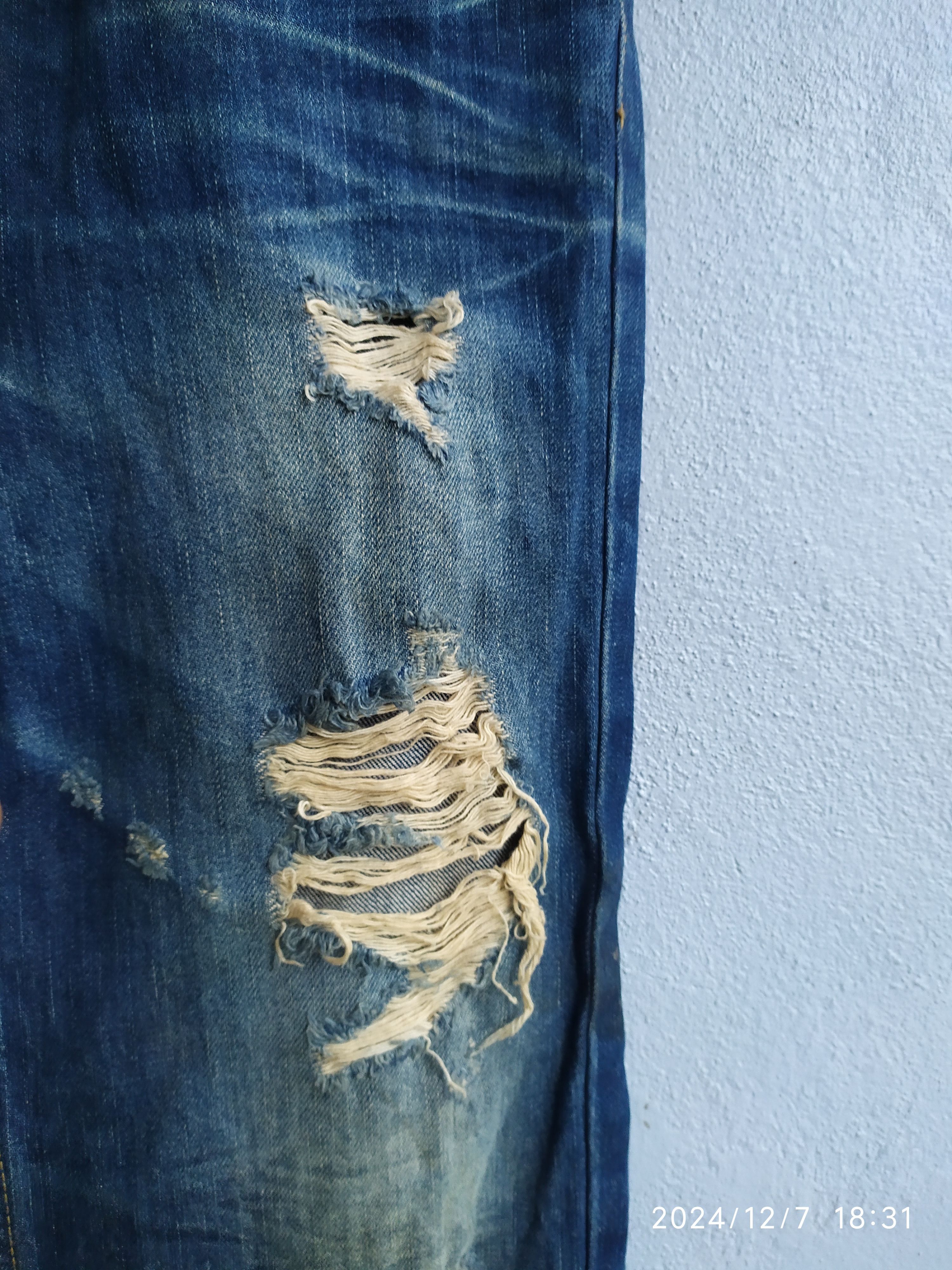 Japanese Brand × Vintage JAPANESE BRAND ICHIMARU DISTRESSED JEANS Size US 29 - 5 Thumbnail