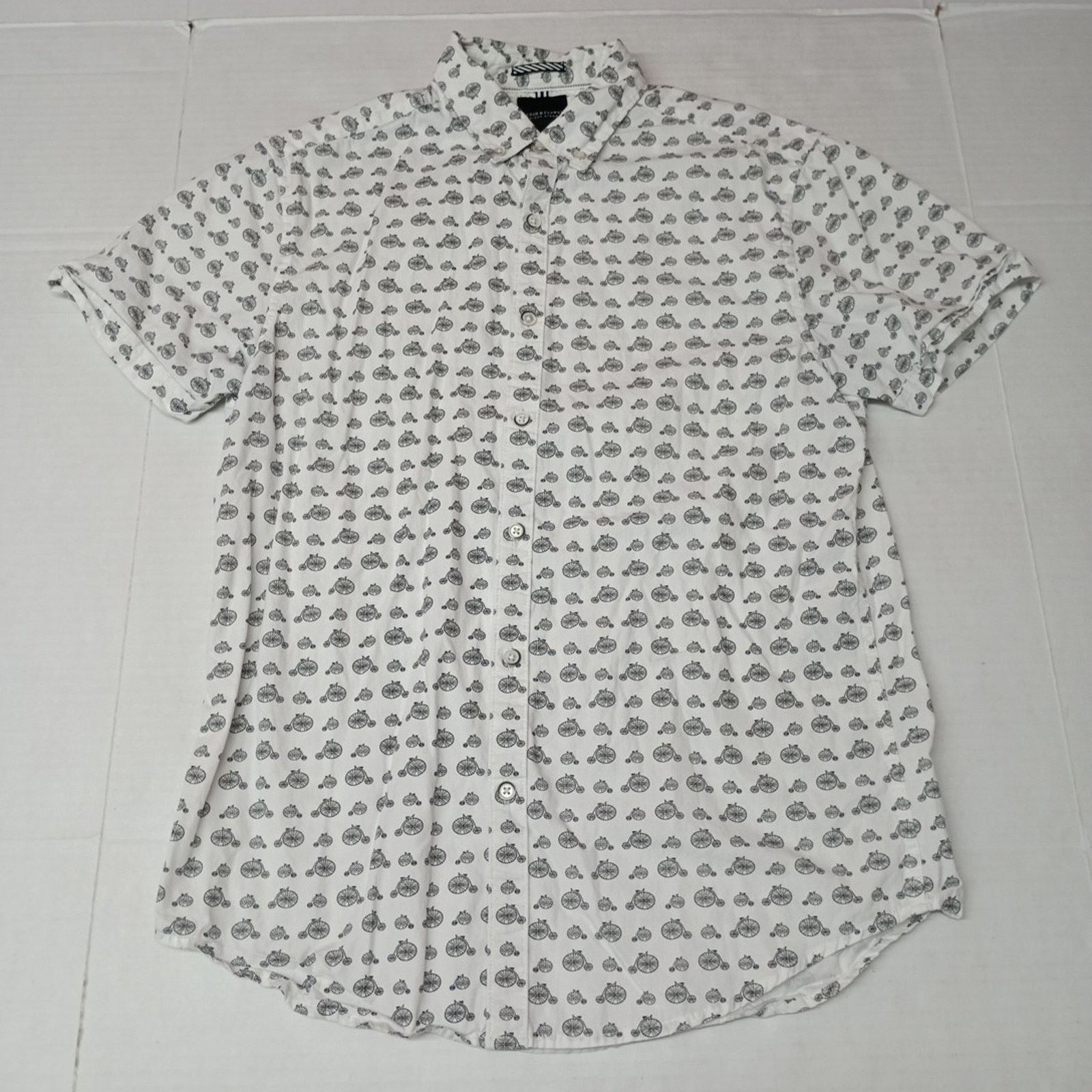Other Denim & Flower Ricky Singh Bicycle Slim Fit Shirt S Small Size US S / EU 44-46 / 1 - 1 Thumbnail