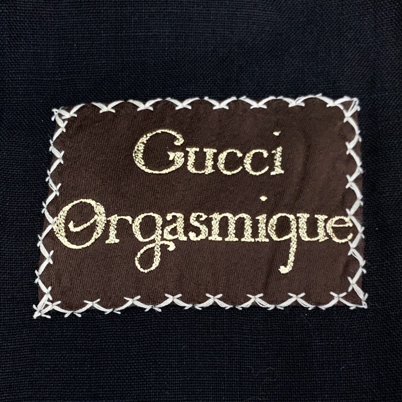 Gucci Gucci Pants Black Cotton-Linen Straight Trousers (Size 48) Size US 32 / EU 48 - 2 Thumbnail